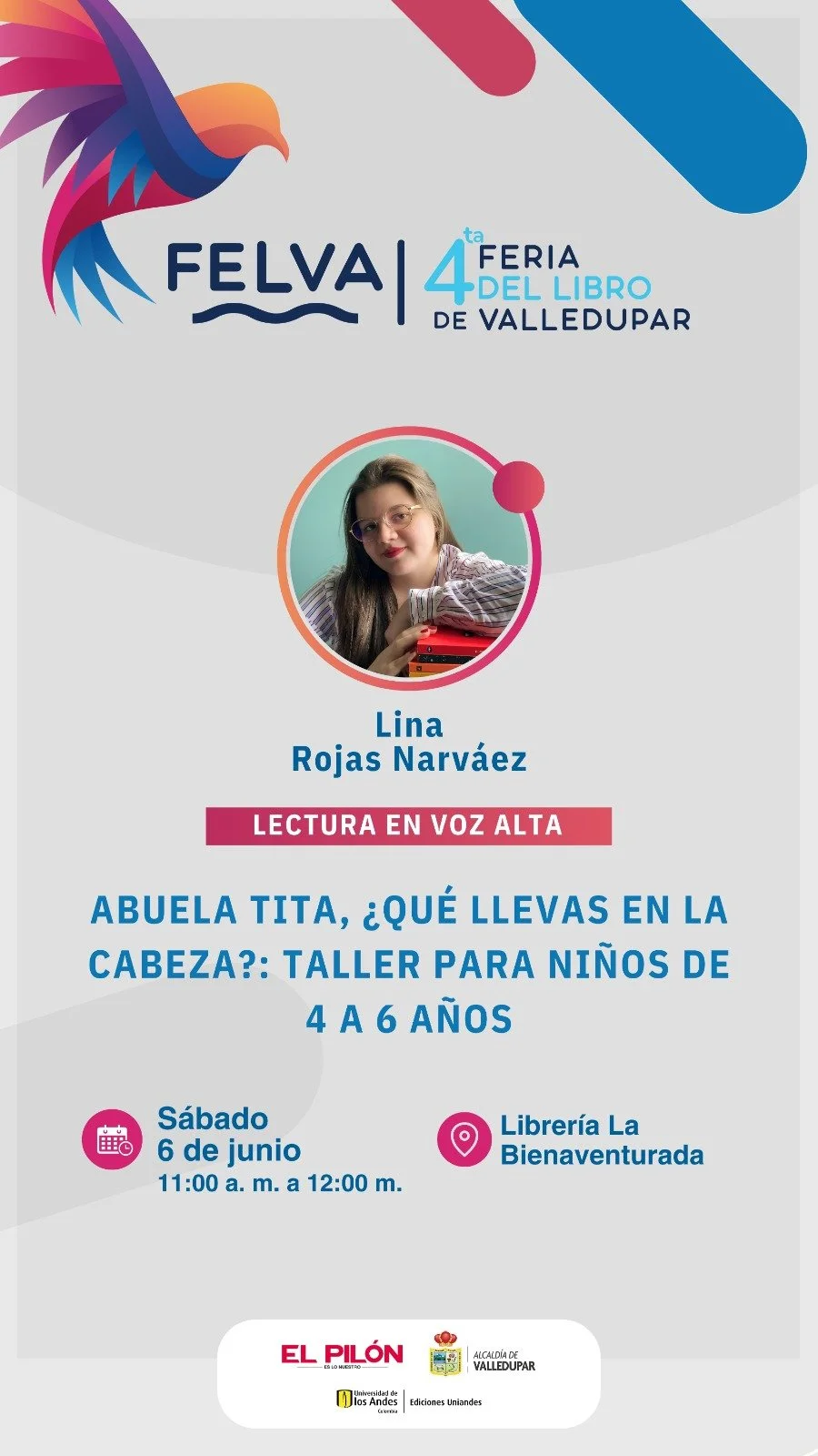 Lectura en voz alta - Librería La Bienaventurada, Valledupar
