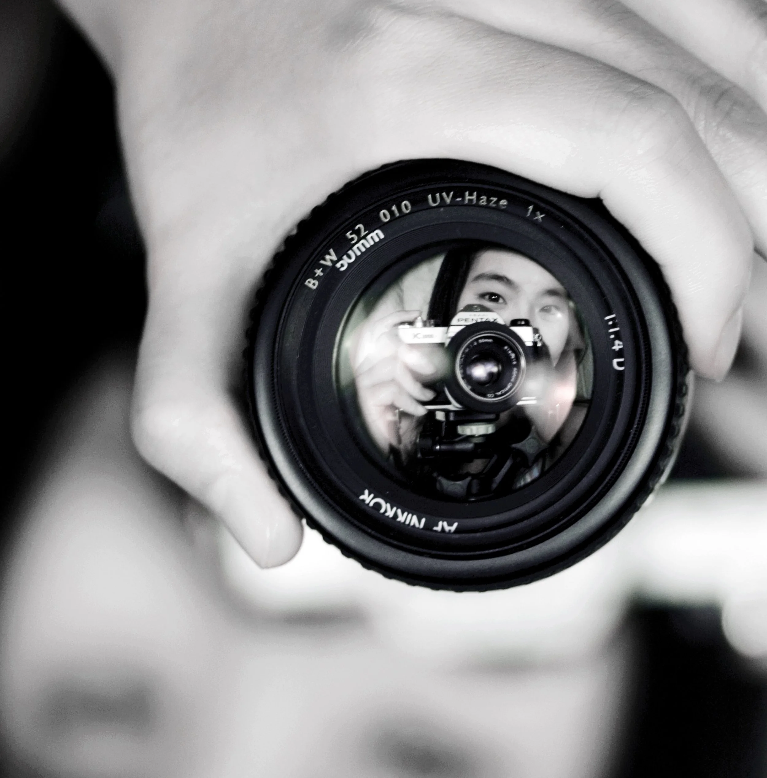 On Both Sides of the Lens