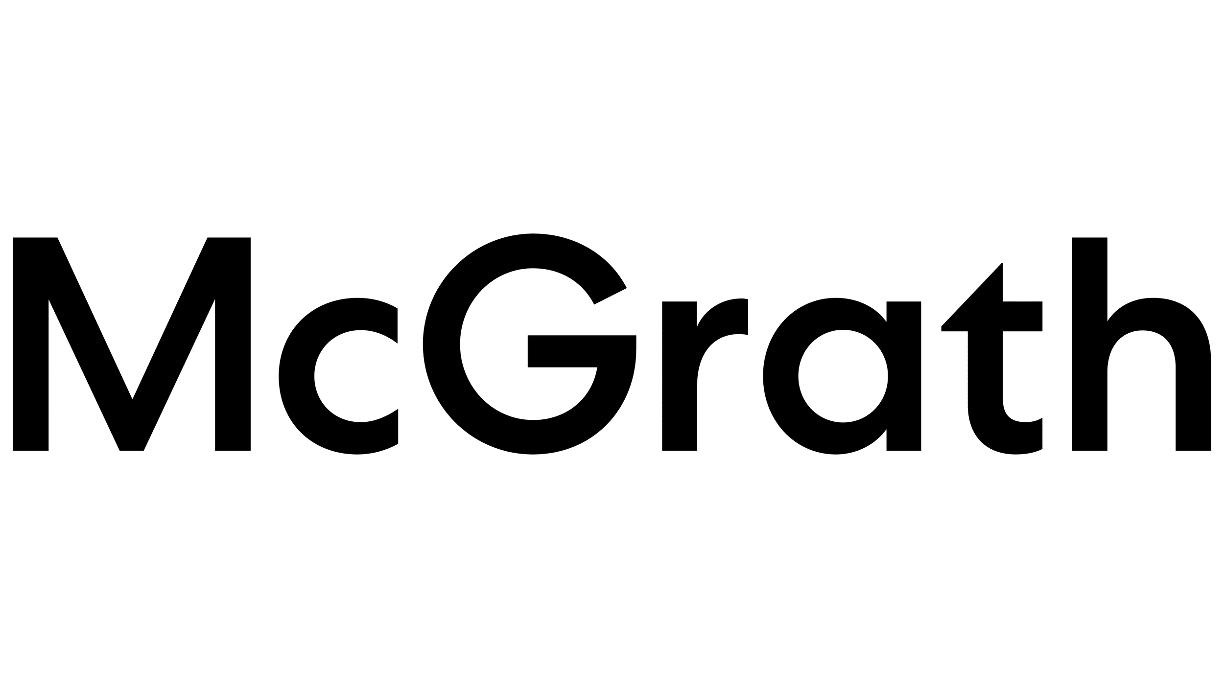 Outline design of the word "McCarthy" in large font.
