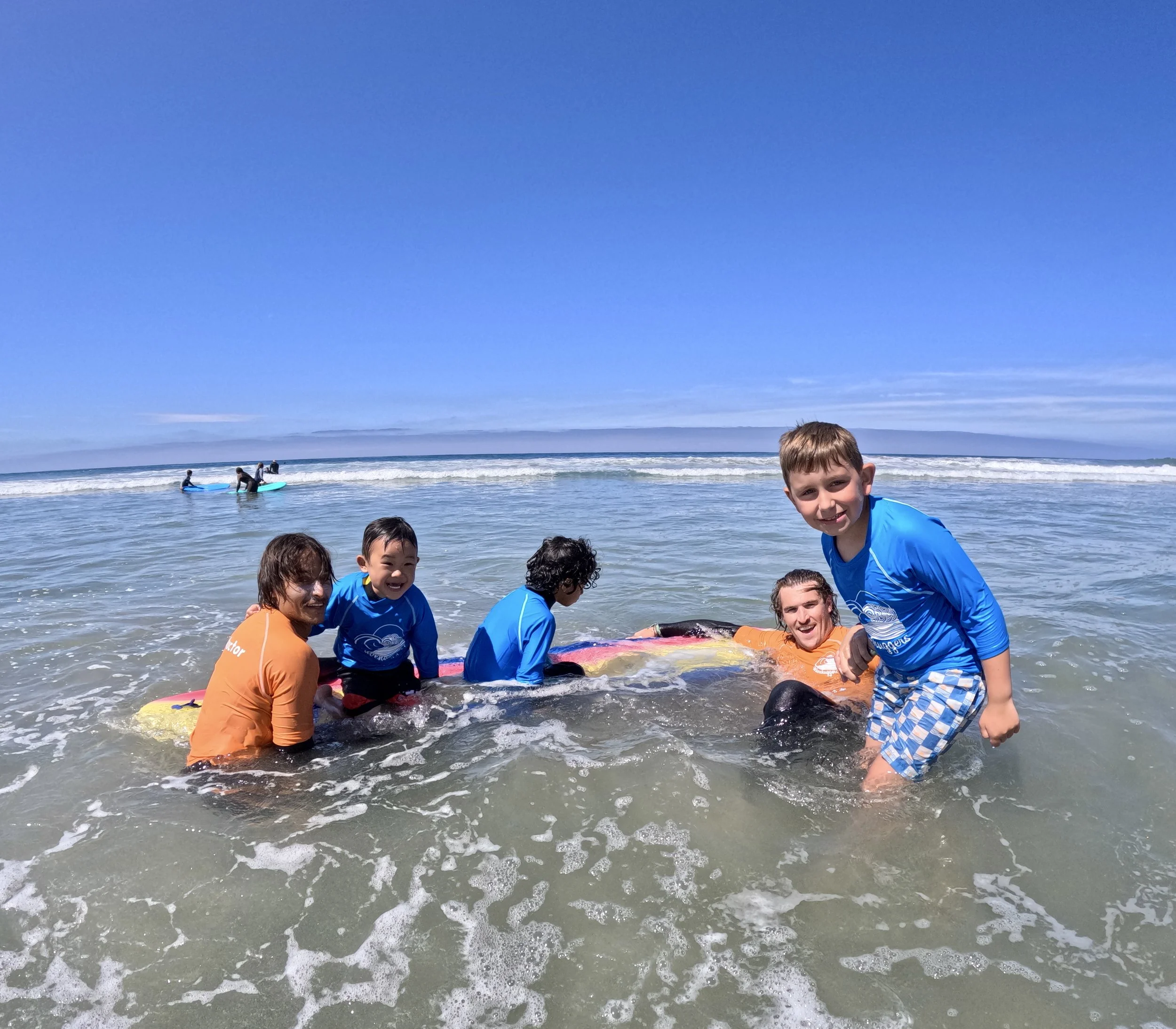 autism surf camp, neurodiverse surf camp, kids surf camp