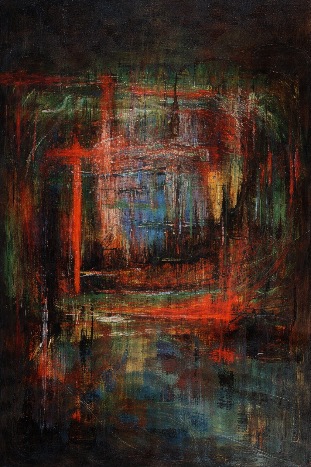 Vibrant core in abstract chaos.png