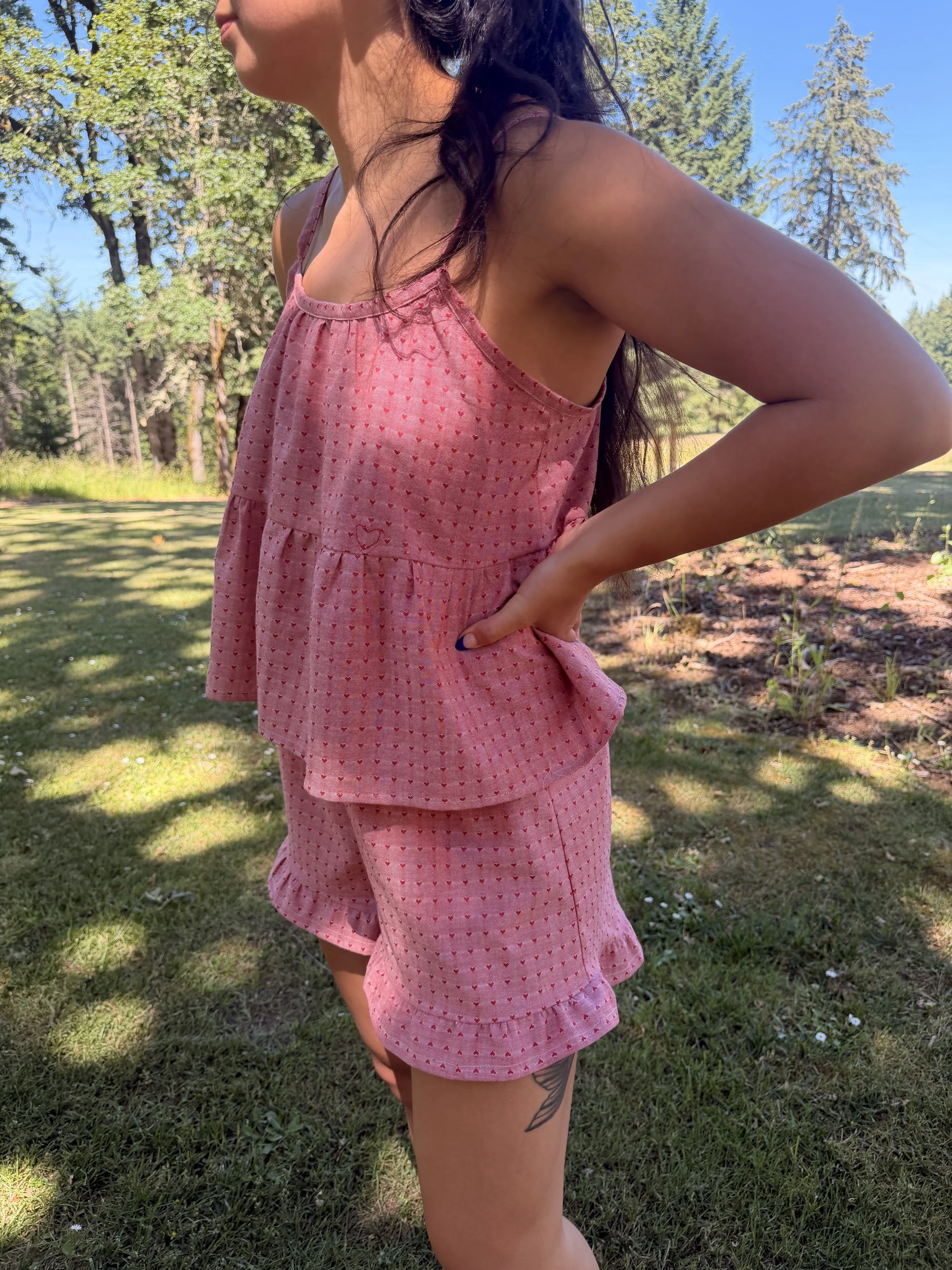 Patriot Ruffled Shorts