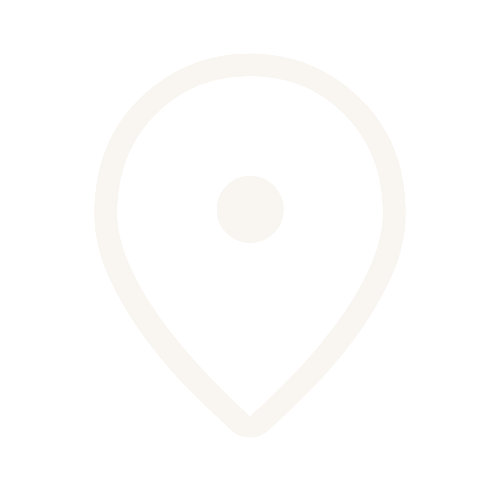 Icon of a map pin or location marker on a black background.