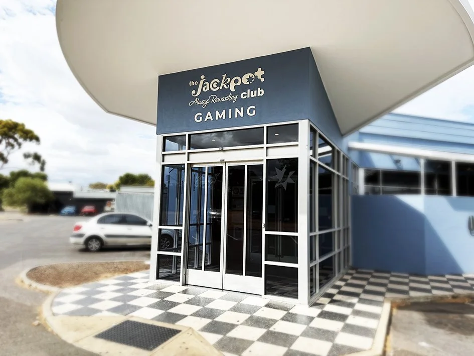 Dimensional acrylic lettering