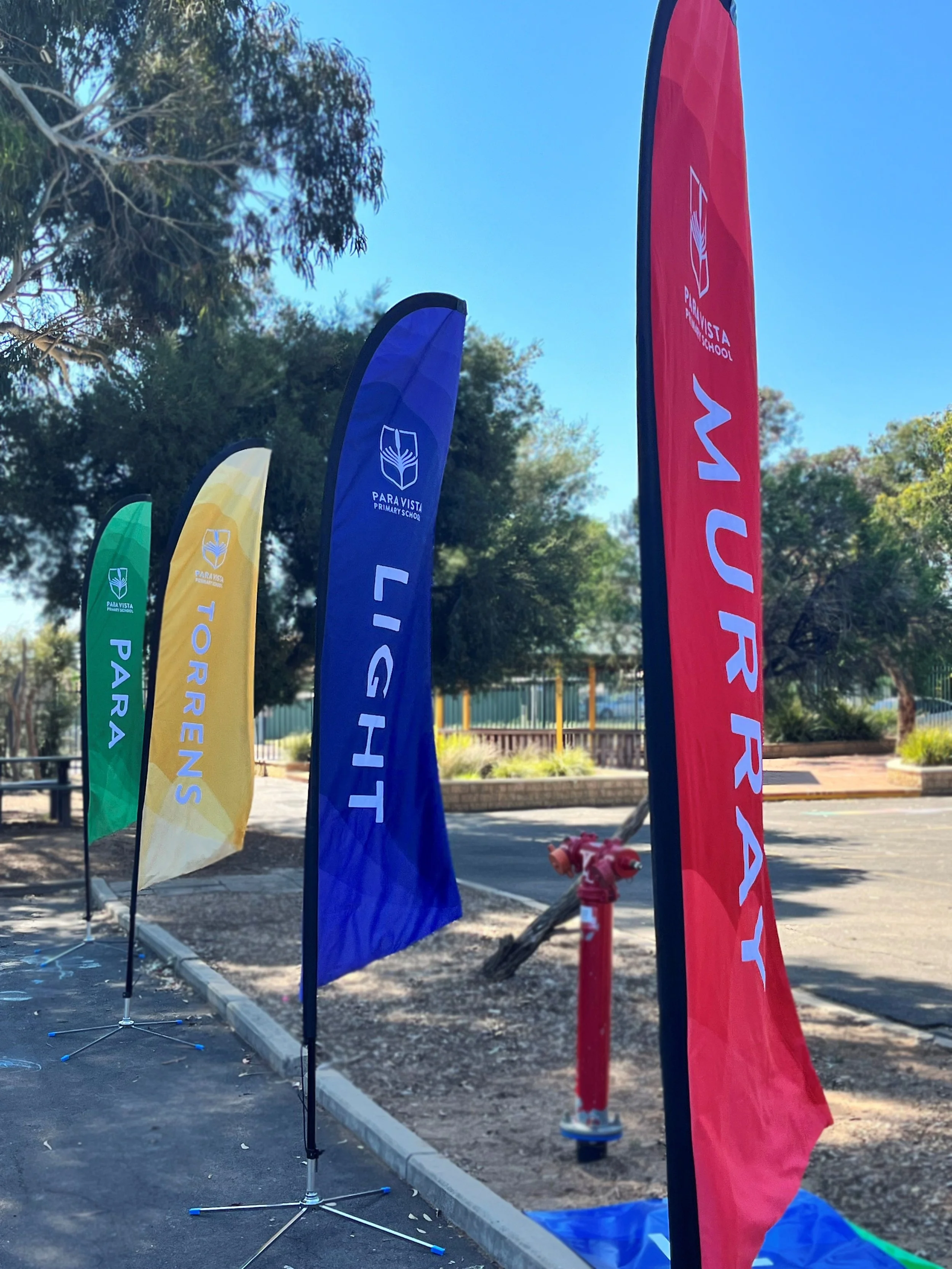 Sports Day Feather Flags - Double sided