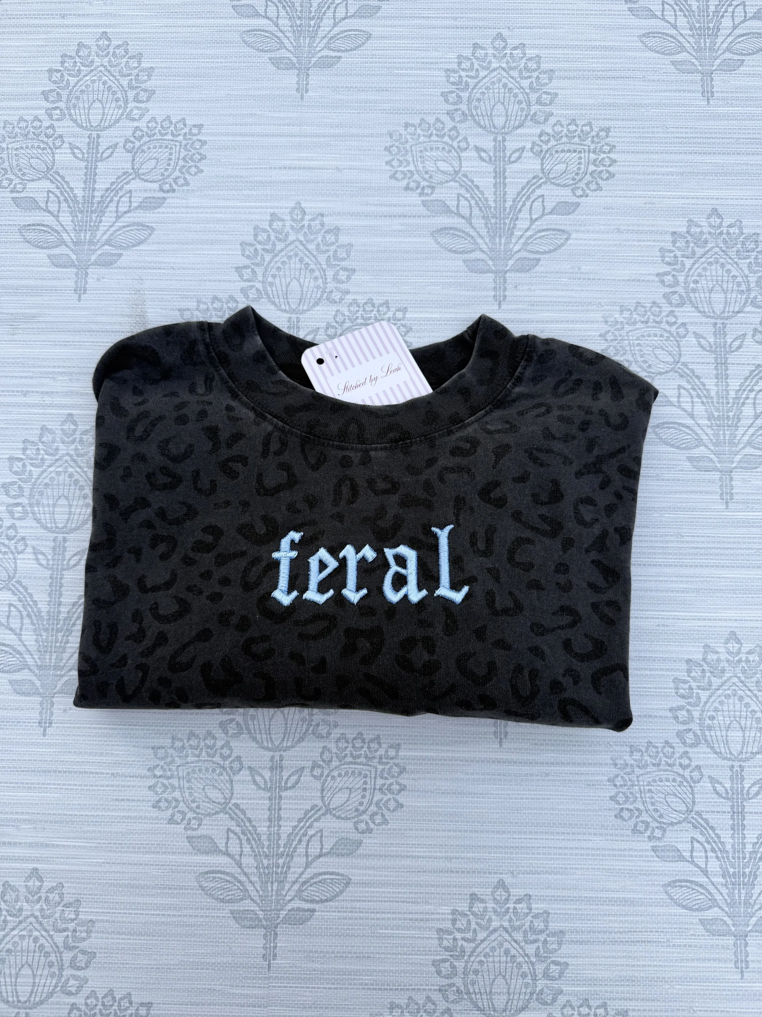 Puff Embroidery Feral Tee