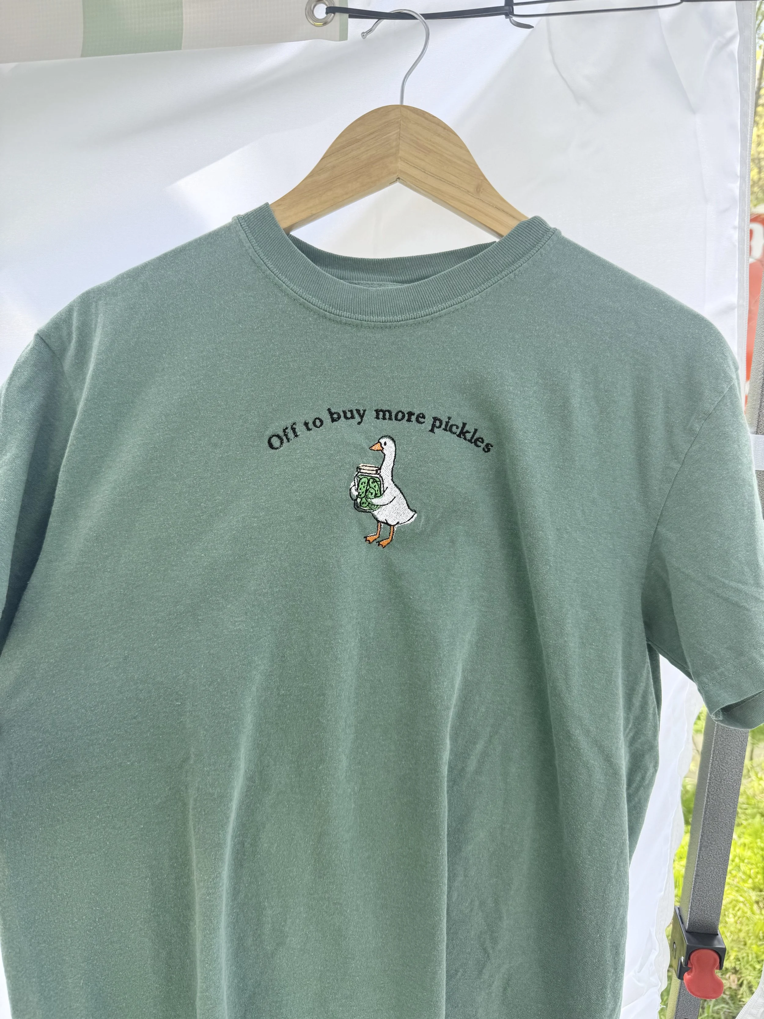 Off to buy more pickles T-shirt
