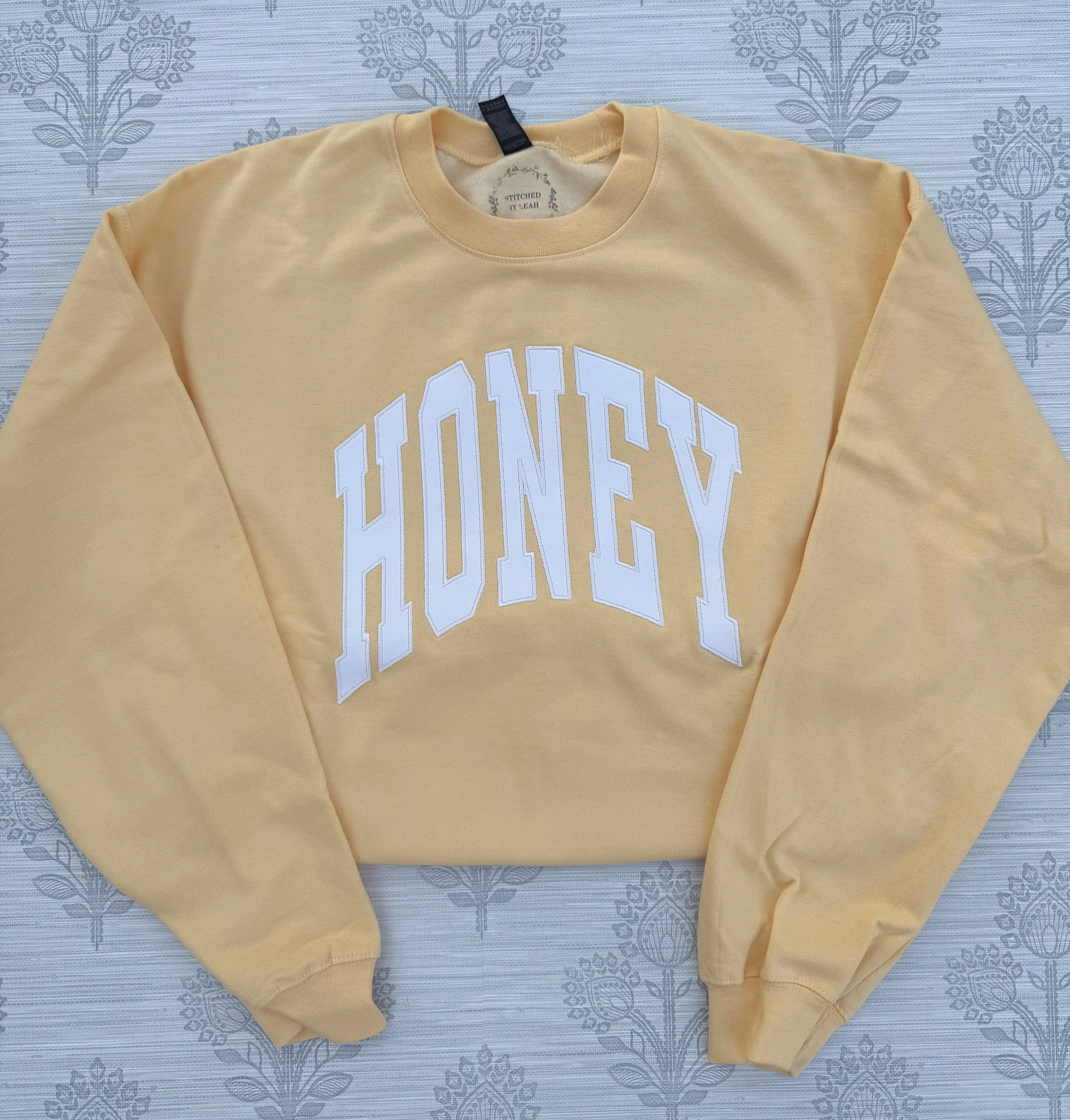 Honey Applique Crew