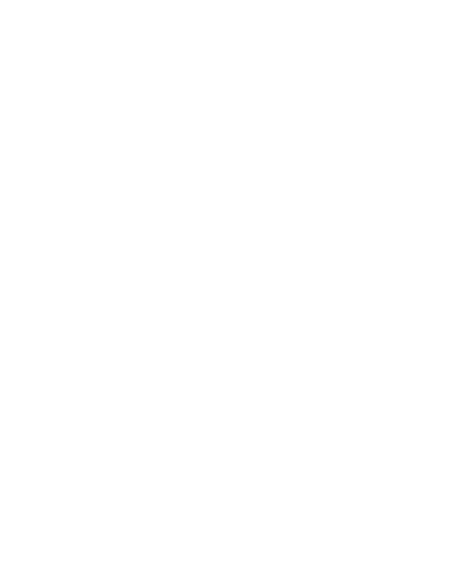 A stylized road leading to a flag on a hill, representing a goal or destination.