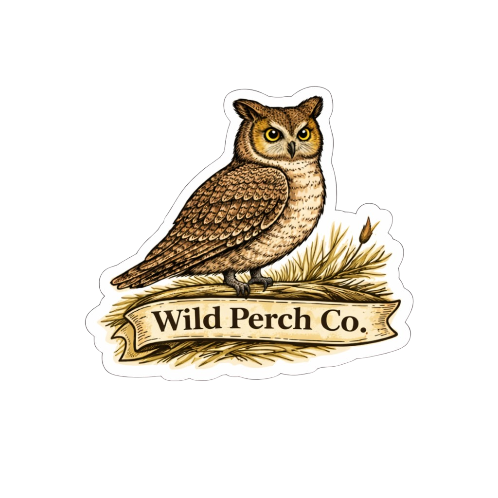 Great Horned Owl Sticker - Bird Collection Vol. 1