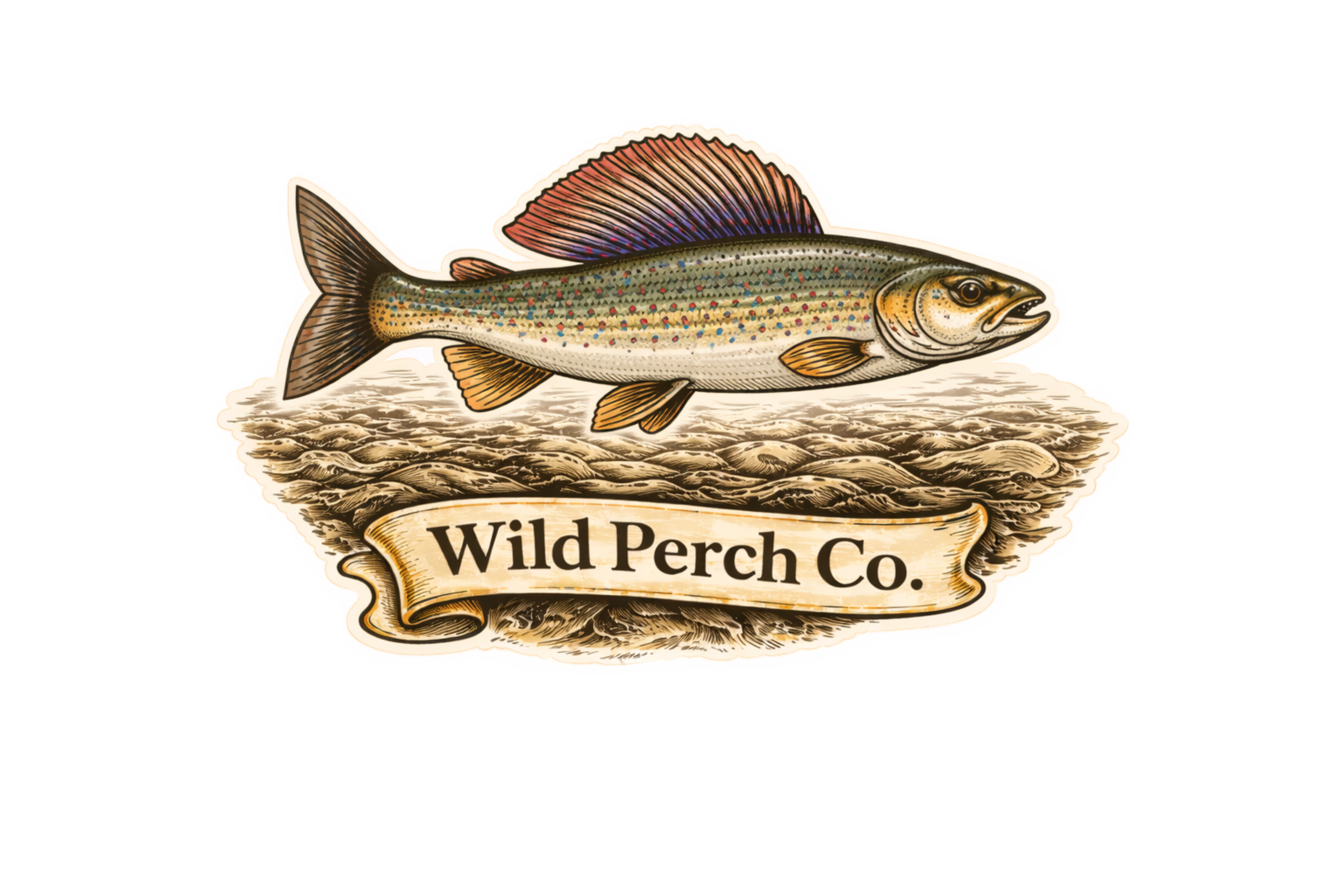 Arctic Grayling Sticker - Fish Collection Vol. 1