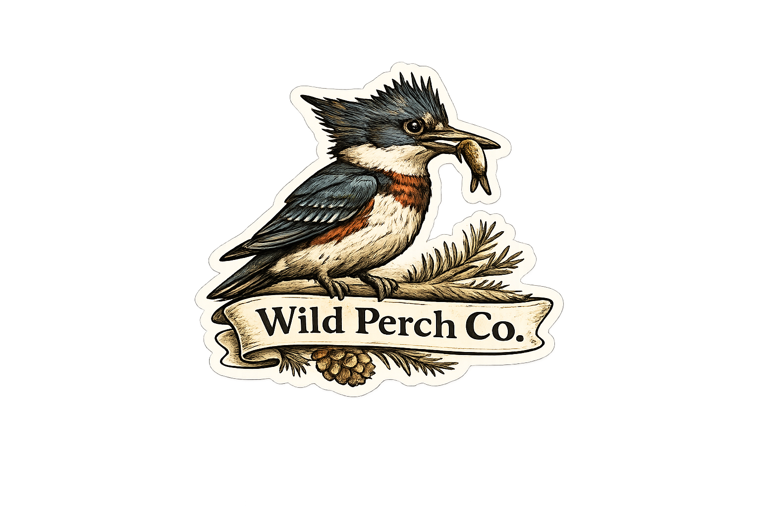 Kingfisher Sticker - Bird Collection Vol. 1