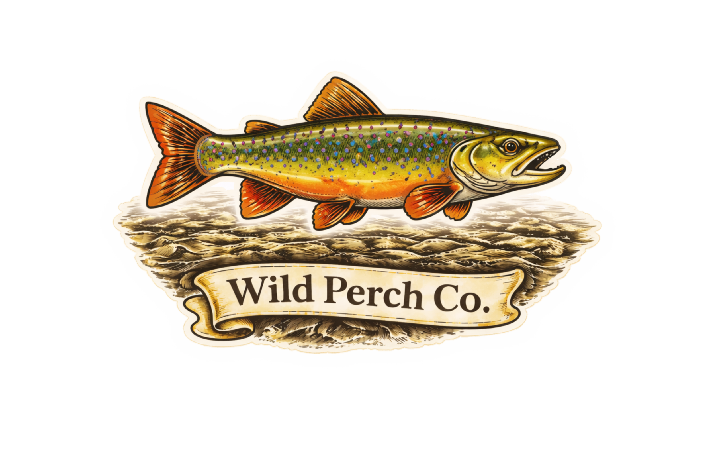 Brook Trout Sticker - Fish Collection Vol. 1
