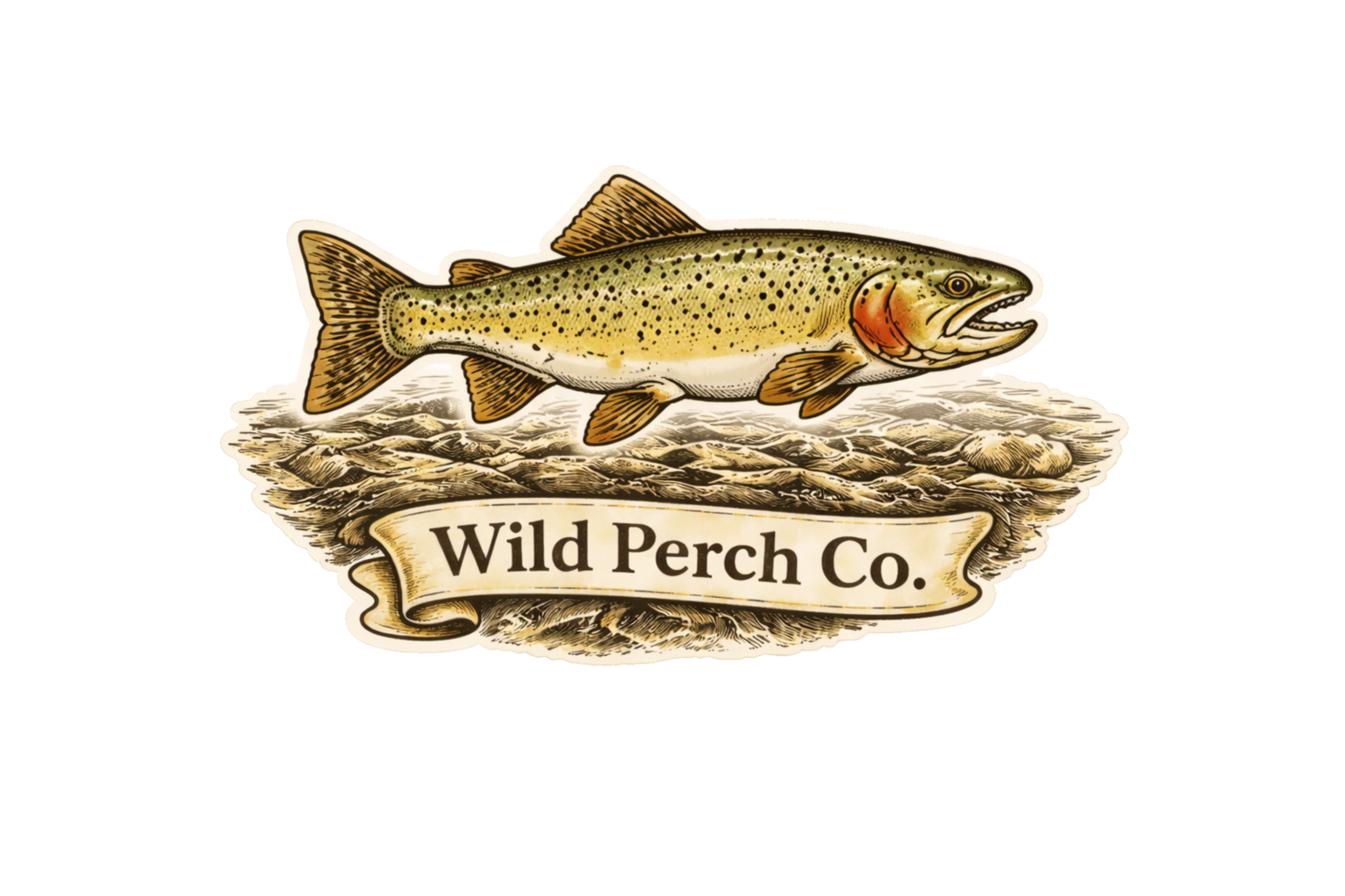 Cutthroat Trout Sticker - Fish Collection Vol. 1