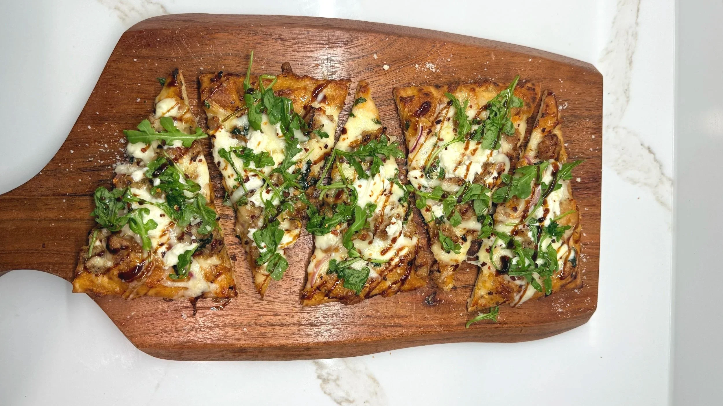 Chicken Sausage Flatbread