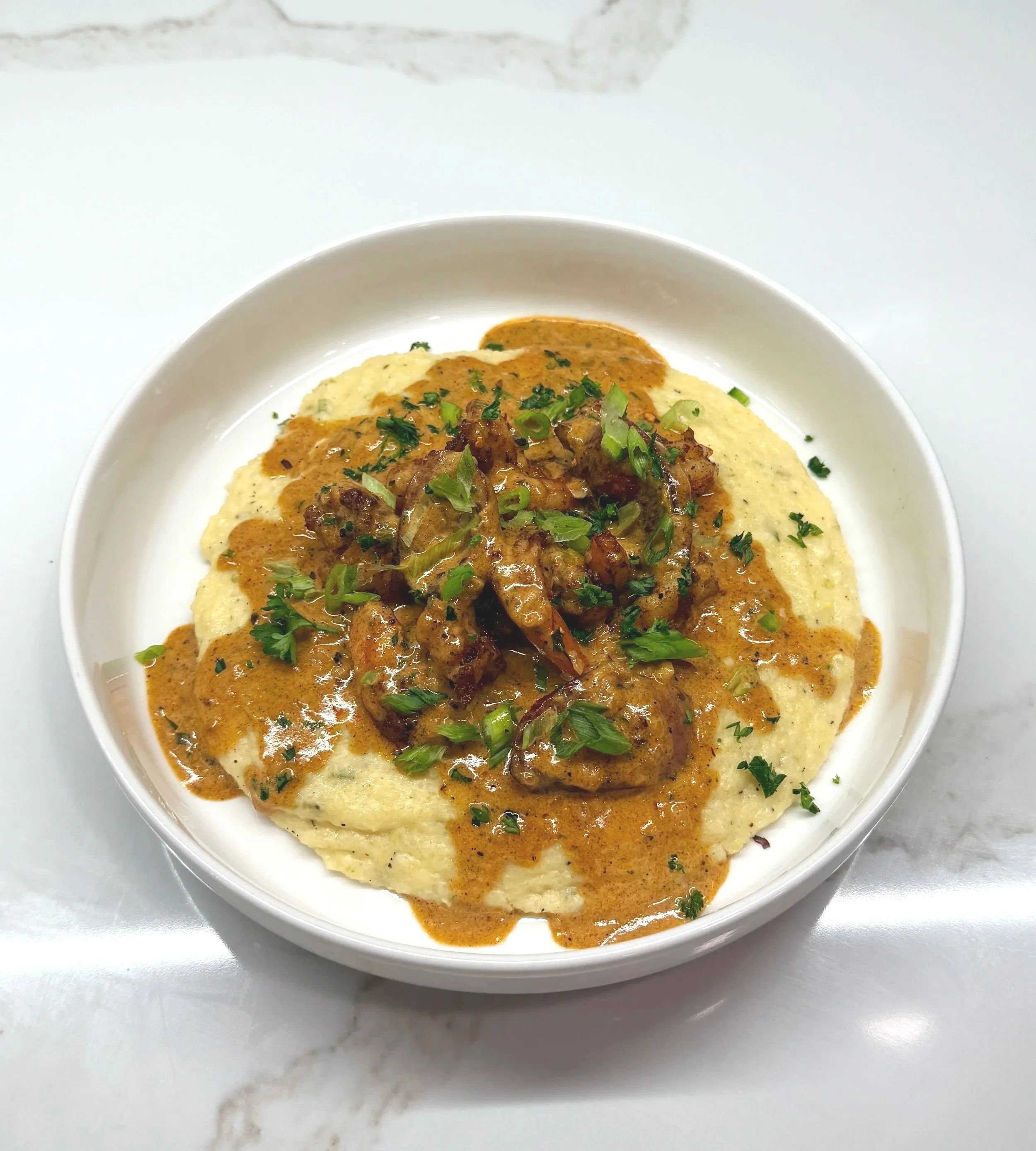 Cajun Shrimp and Jalapeno Grits