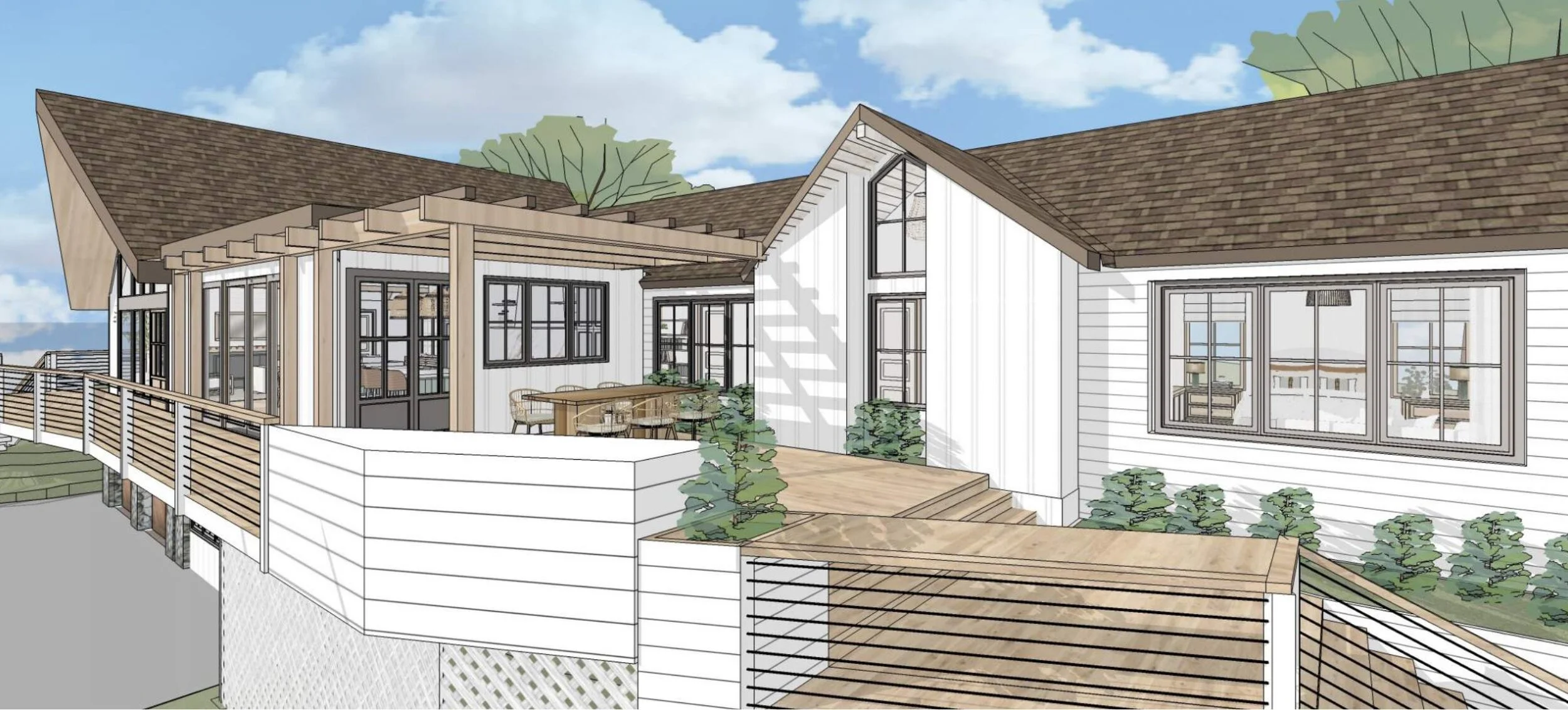 Project Crest- Exterior patio