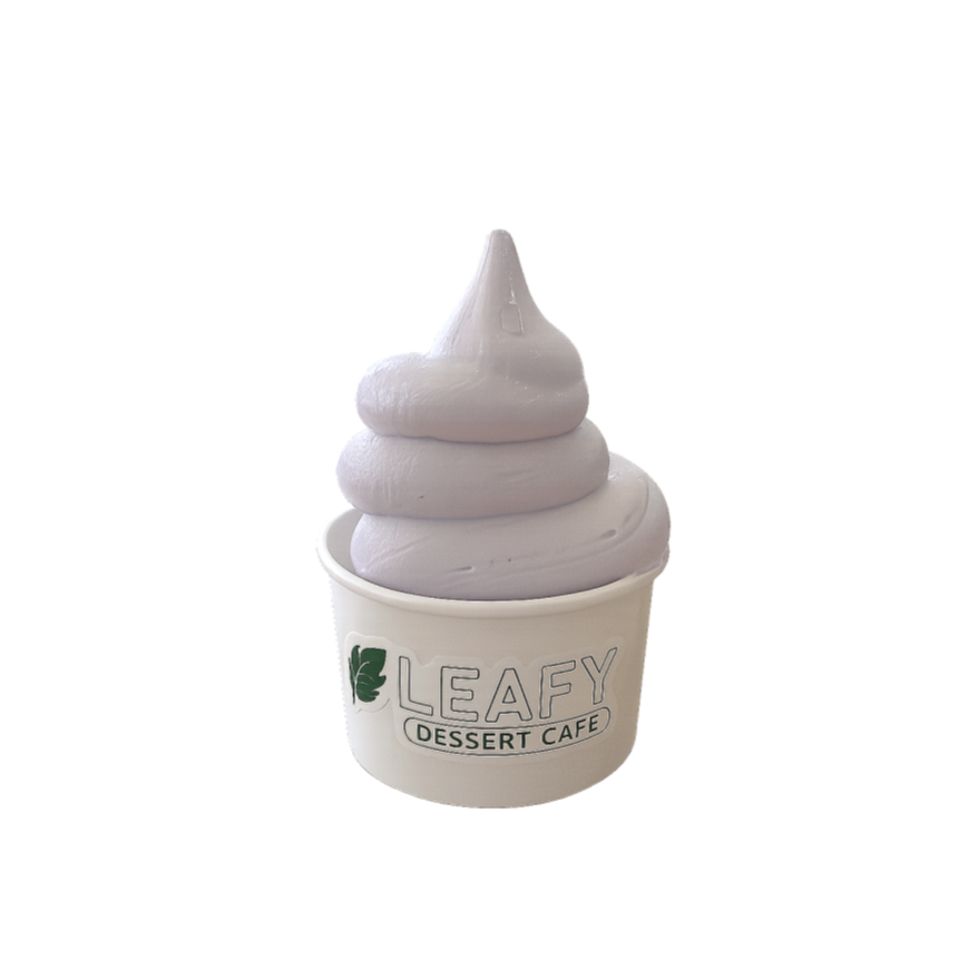 Soft serve ice cream. Matcha, vanilla, taro, cookies n cream. 