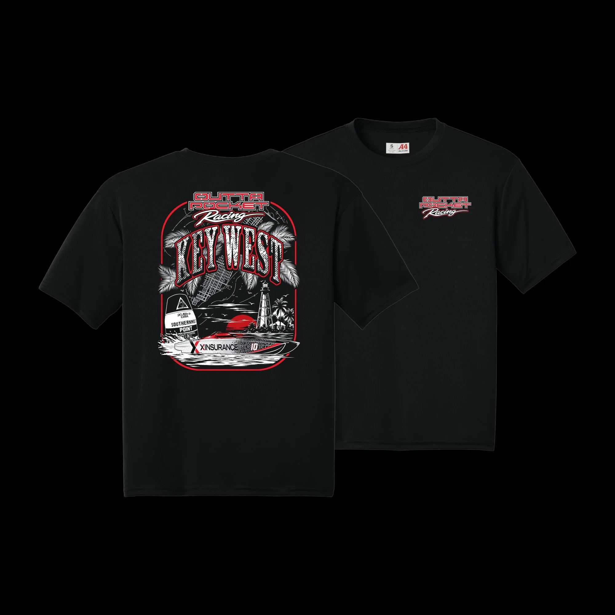 Outta Pocket Racing Performance T-Shirt – Key West Edition