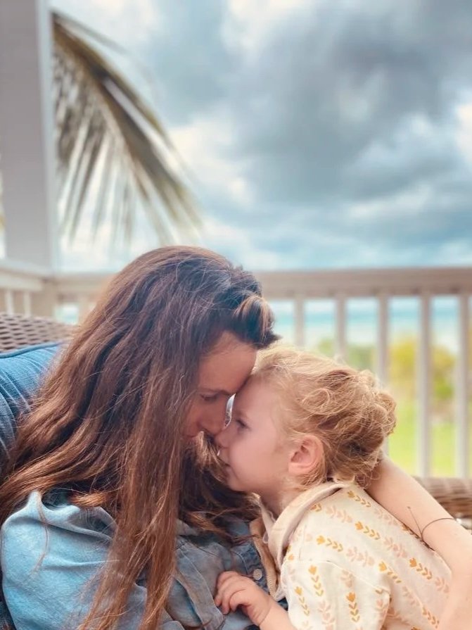 Mother and daughter with a disability - cerebral palsy