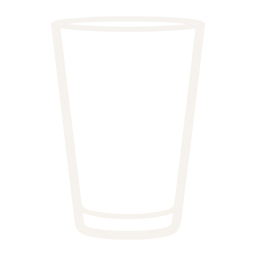 Simple black-and-white illustration of a glass viewed from the front.