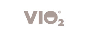 VIO2 logo with stylized text