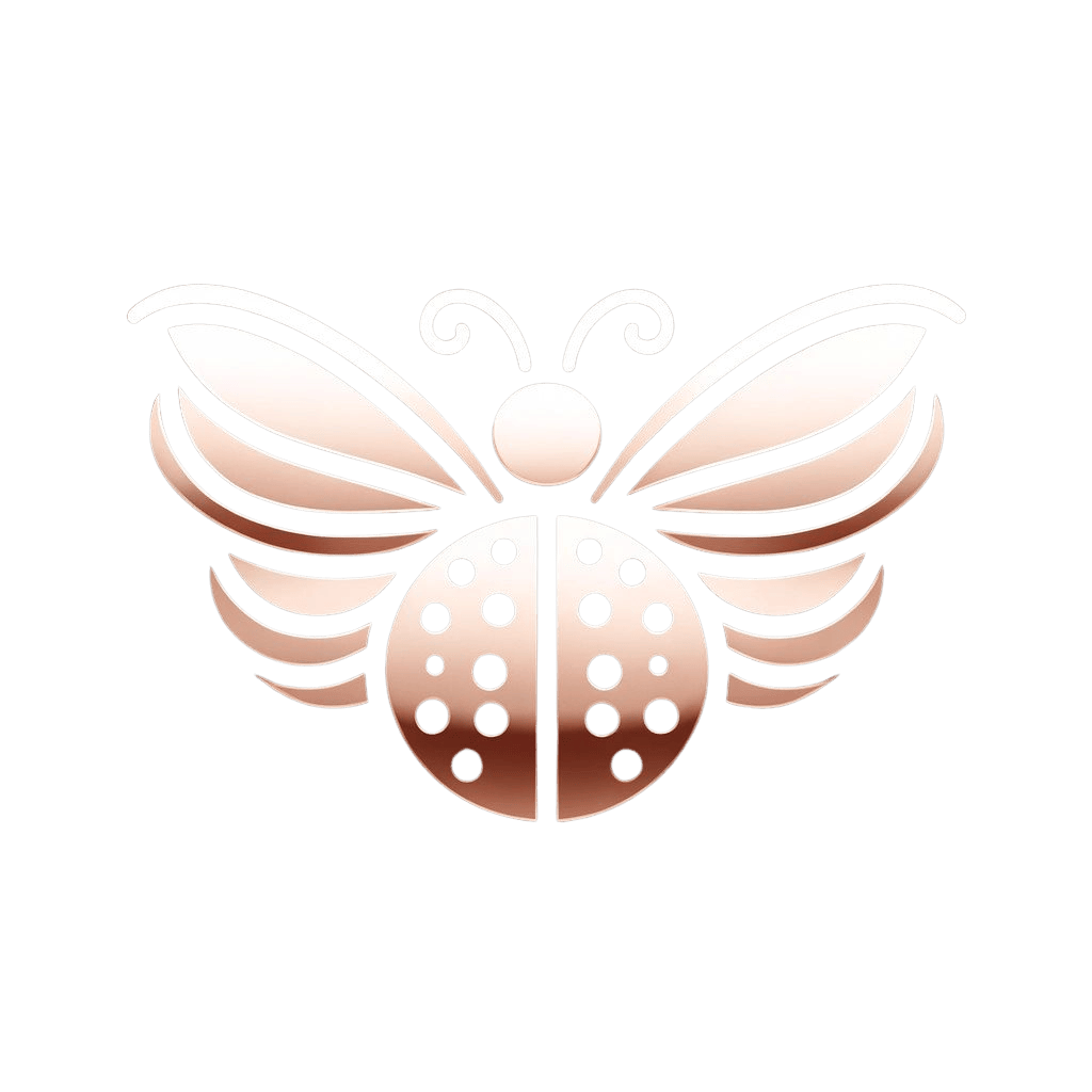 Estrella Collective ladybug logomark.