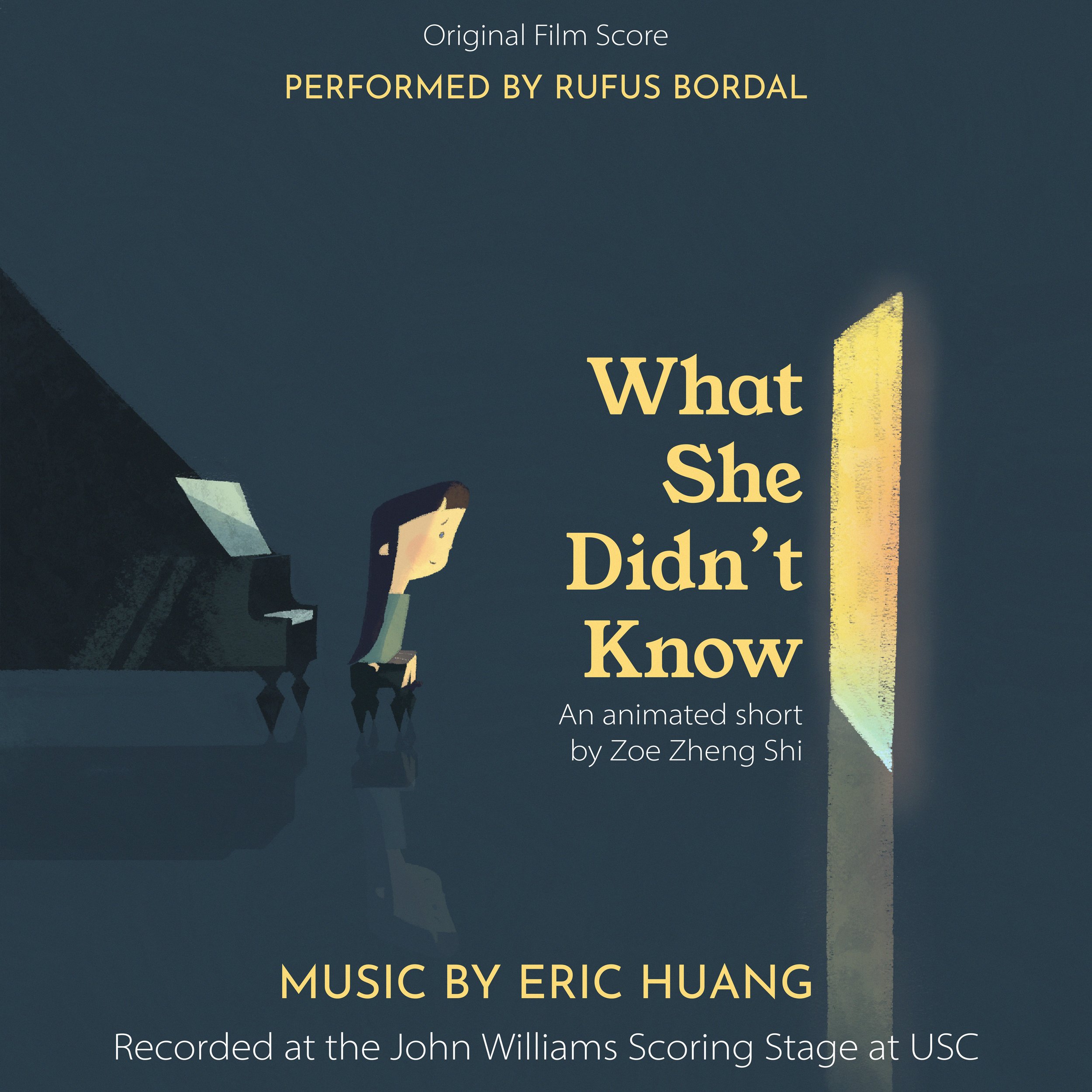 What She Didn't Know film score album cover