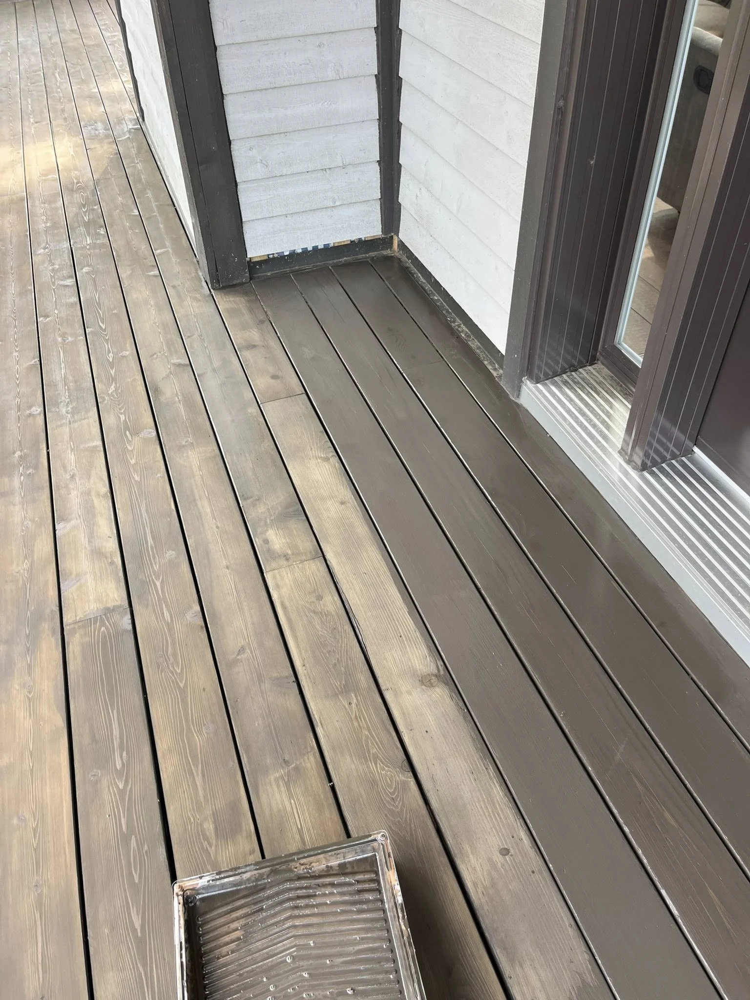 Teinture de balcon