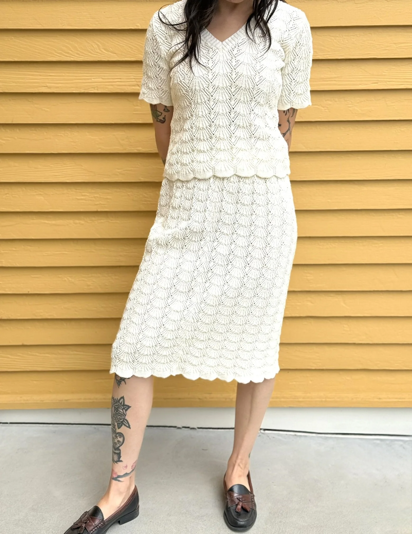 1970s Shell Crochet Set