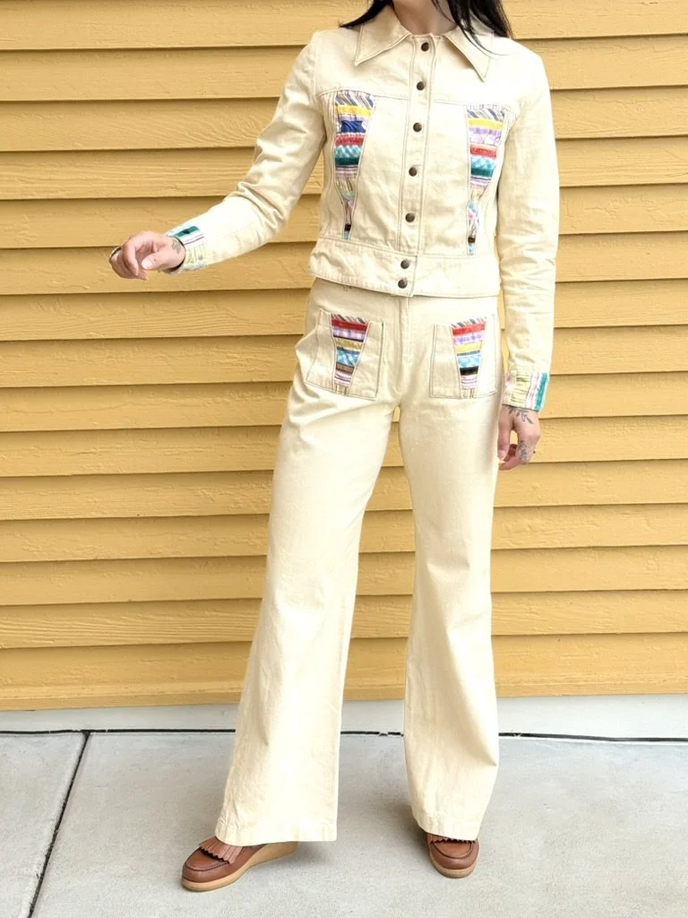 1970's Patchwork Set