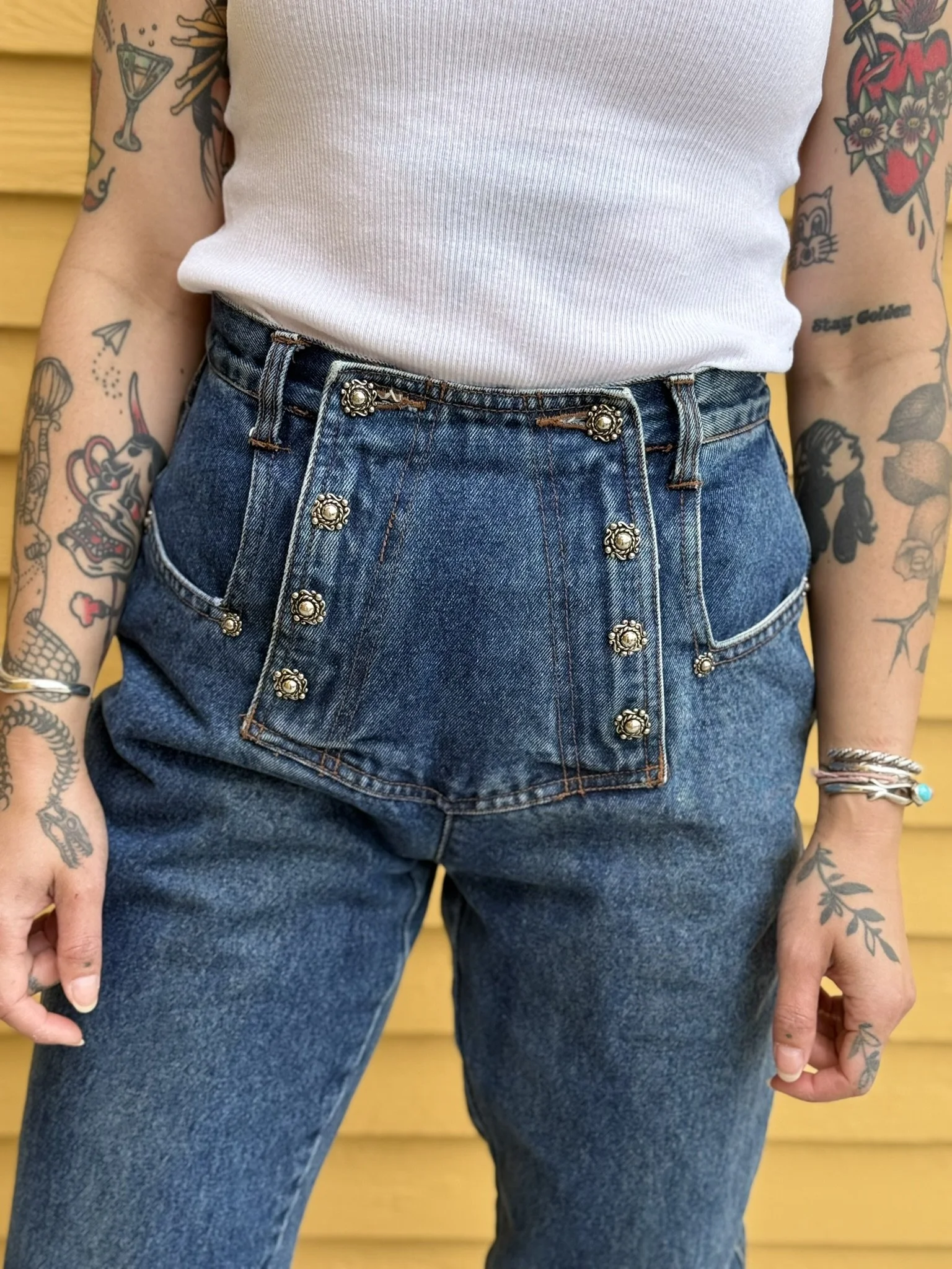 1980s Dark Wash Jeans by Western Ethics