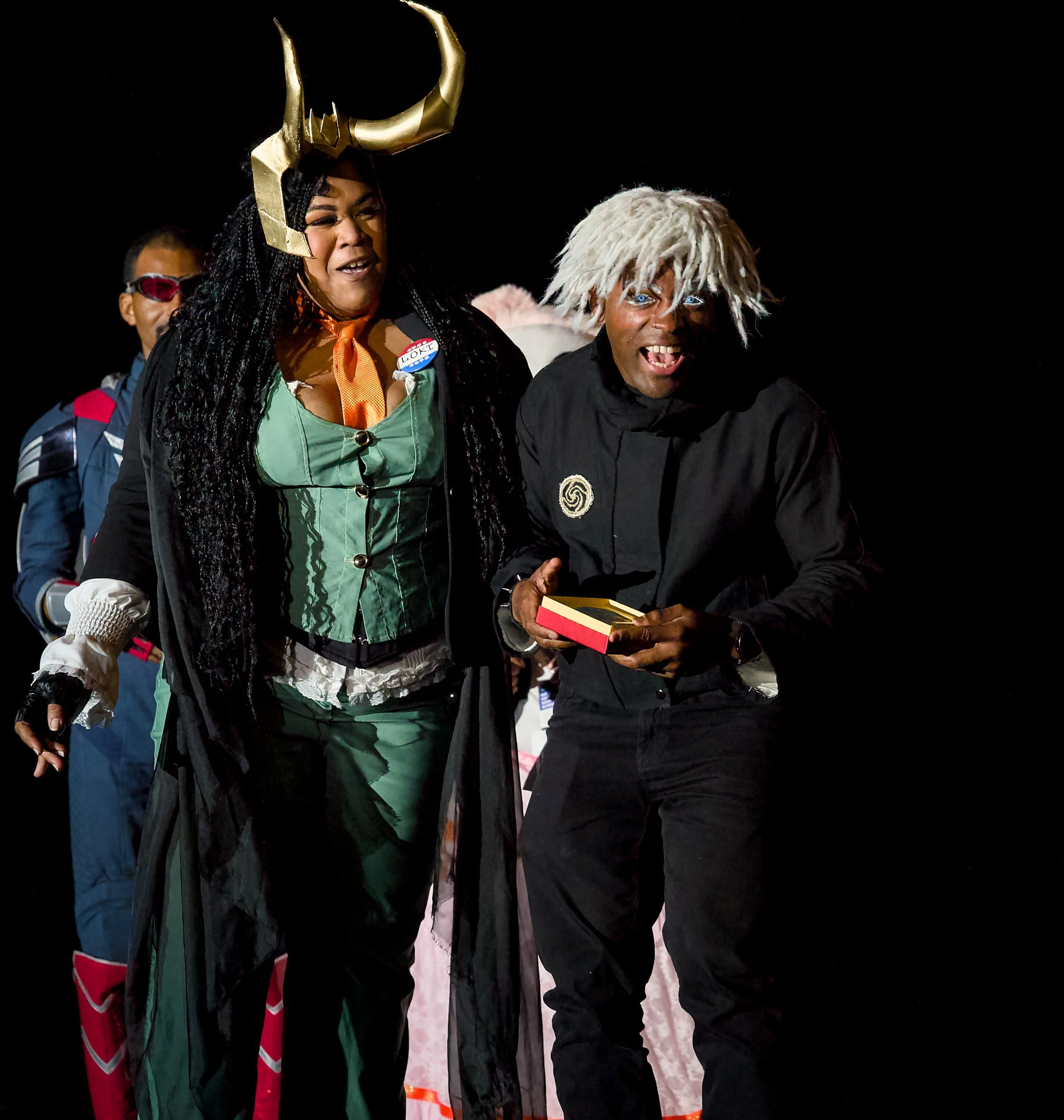 Cosplay group portrait at Blerdfest