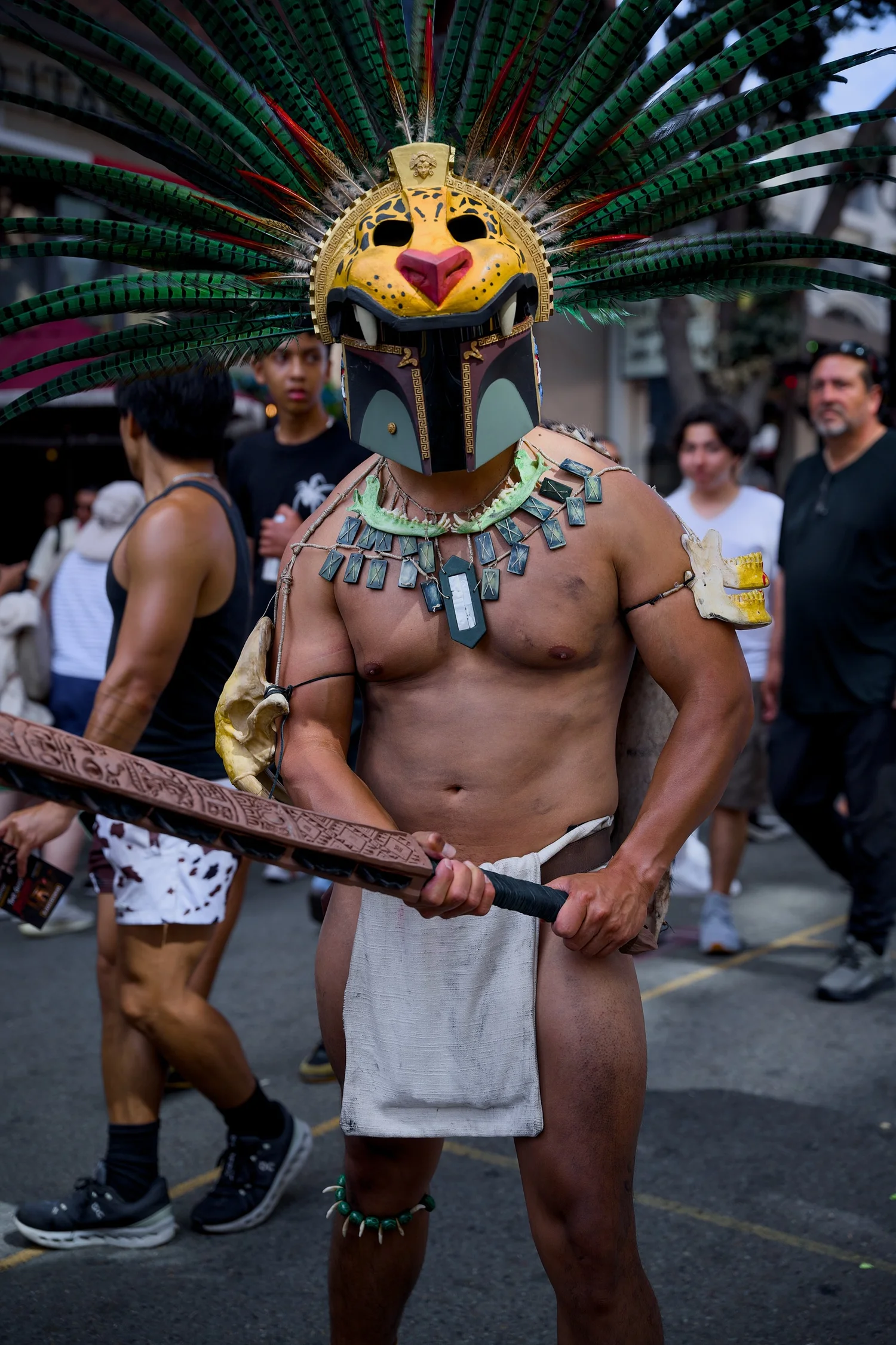 Elaborate character portrait at San Diego Comic-Con