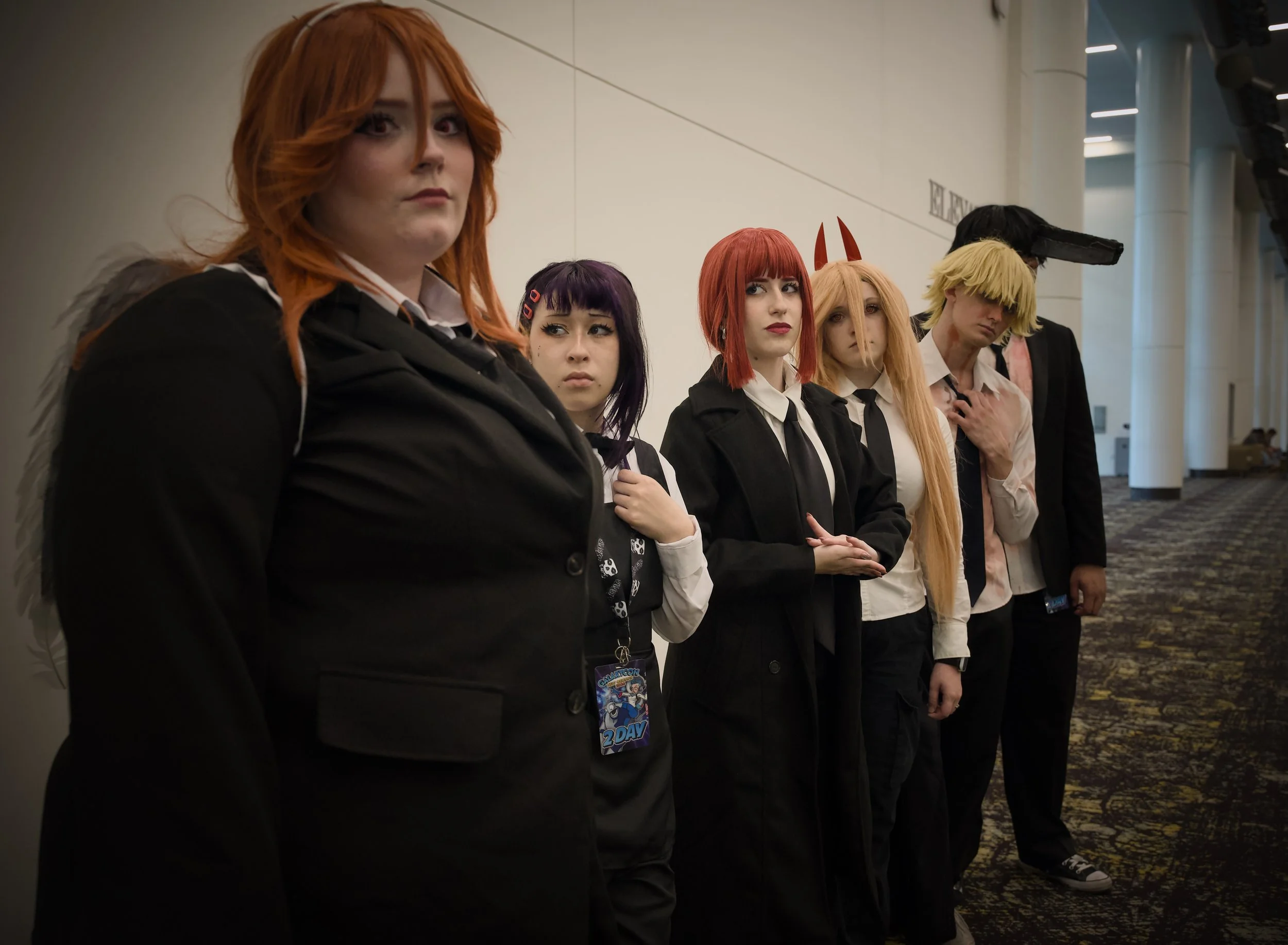 GalaxyCon cosplay scene photographed in editorial style