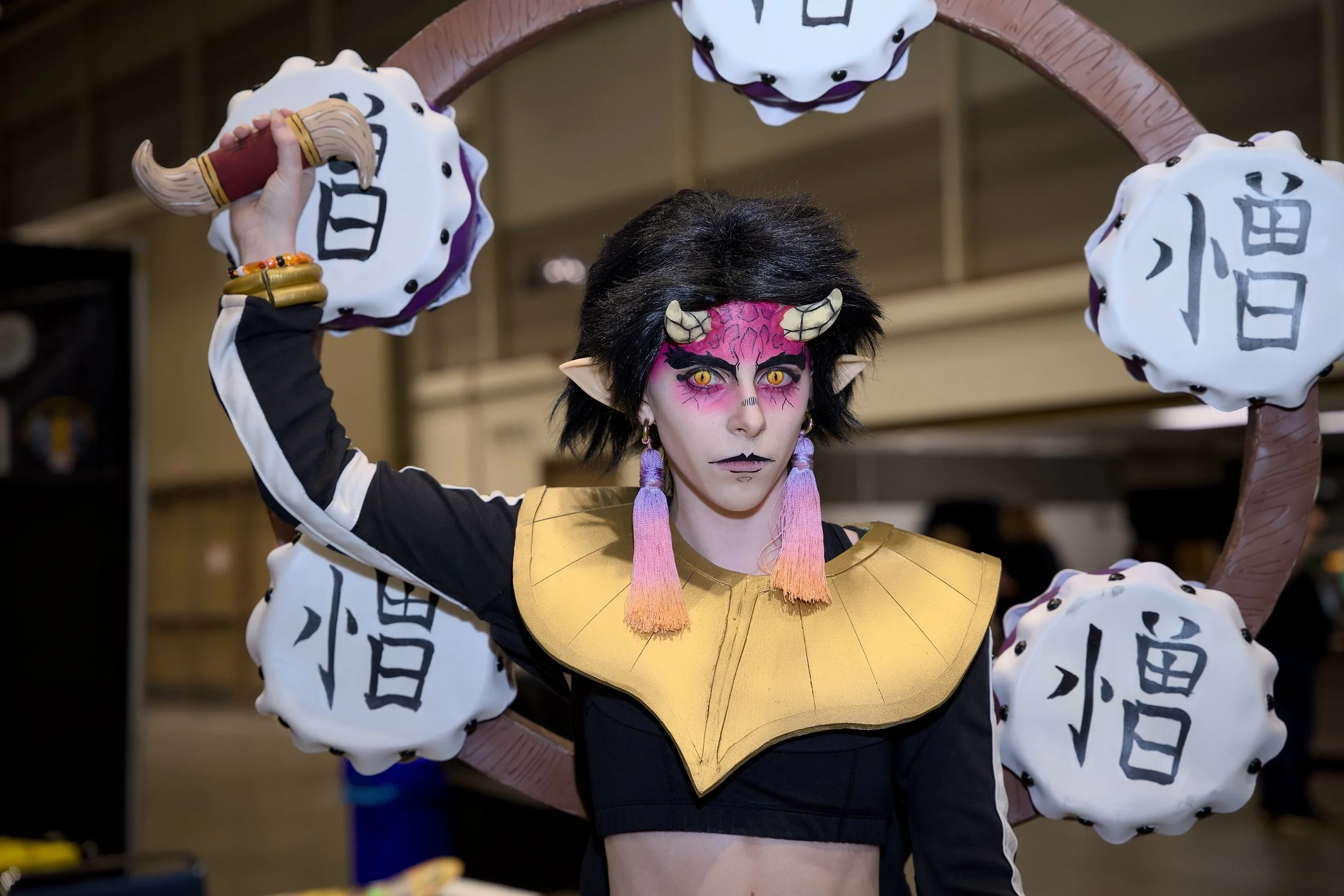 Wide cinematic cosplay portrait at GalaxyCon