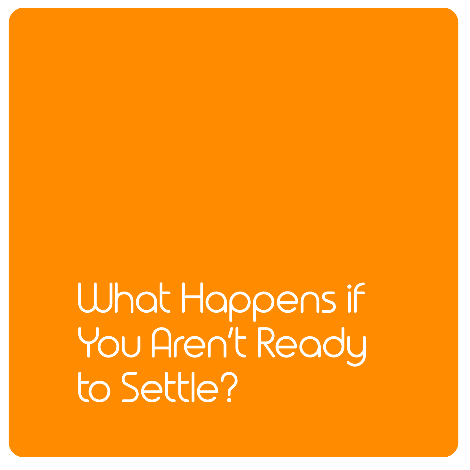       
  
     What Happens if You Aren’t Ready to Settle?   We had a new purchaser client who recently signed a contract of sale with settlement due in just 30 days. Whilst the parties can agree on any time frame for settlement (sometimes this can e