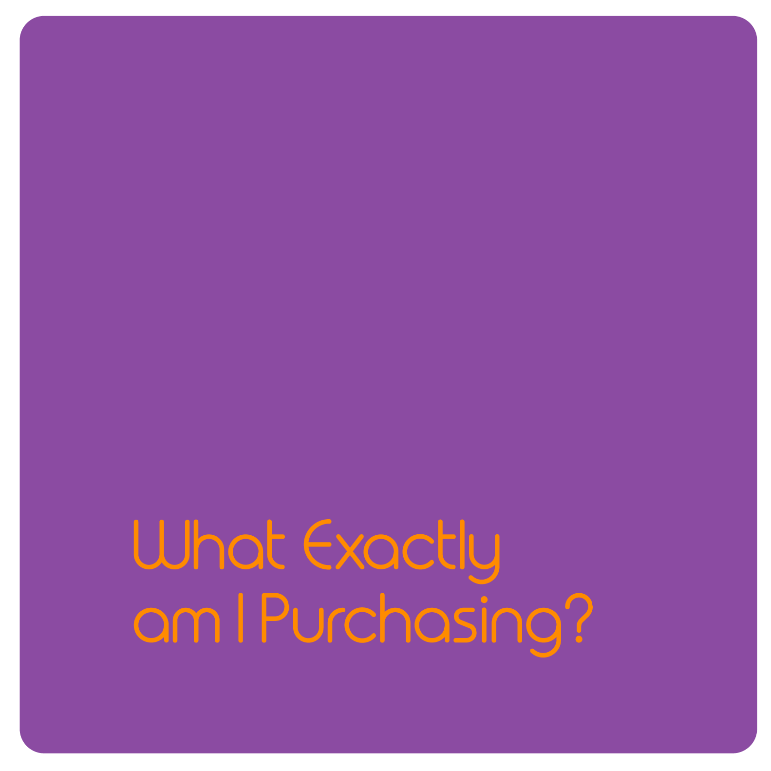       
  
     What Exactly am I Purchasing?   It’s such a simple question. When you buy a property what do you actually own? What is included in the Contract of Sale? We take a look at the most common property purchases and what is included after se