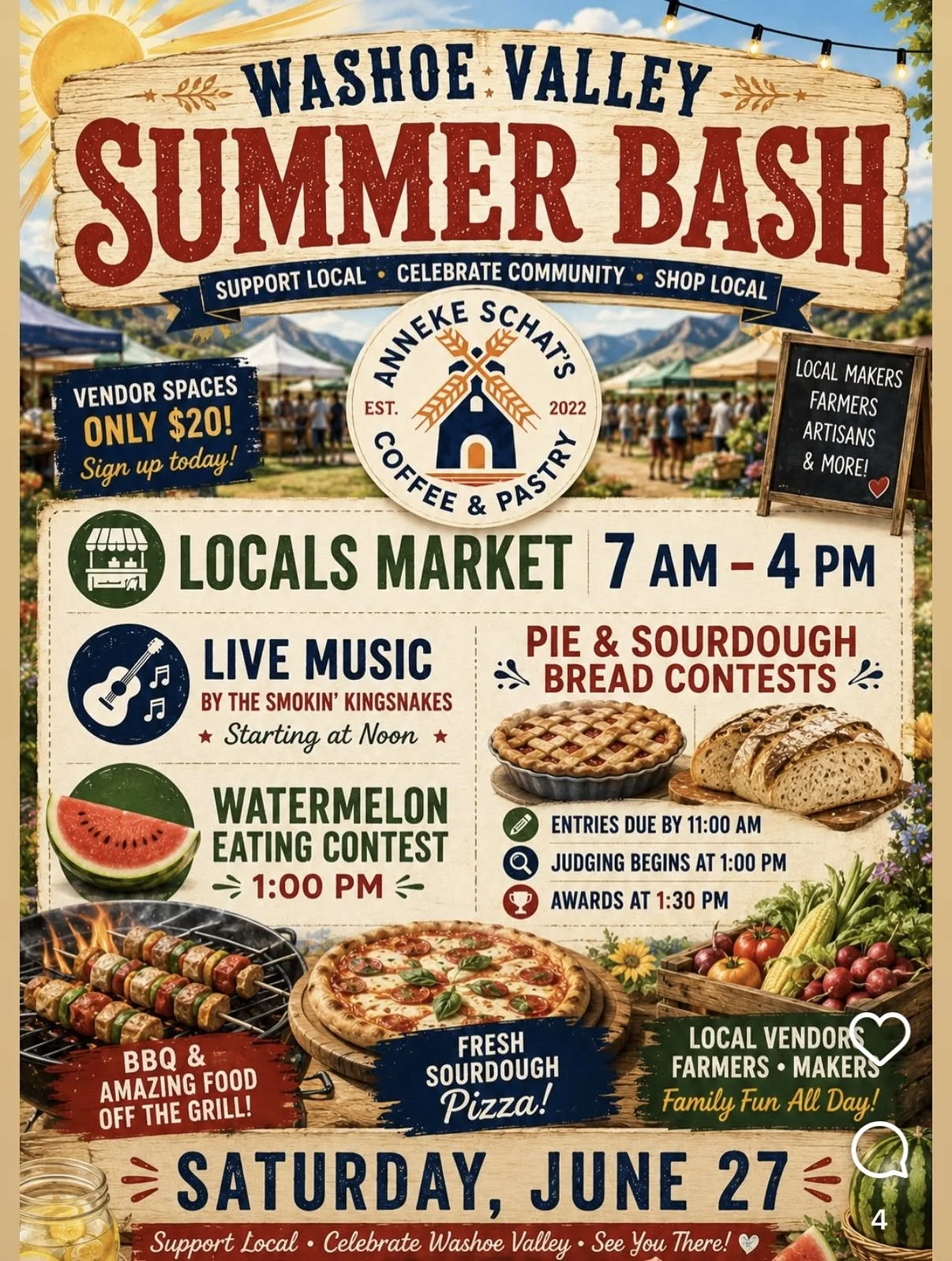 Washoe Valley- Summer Bash
