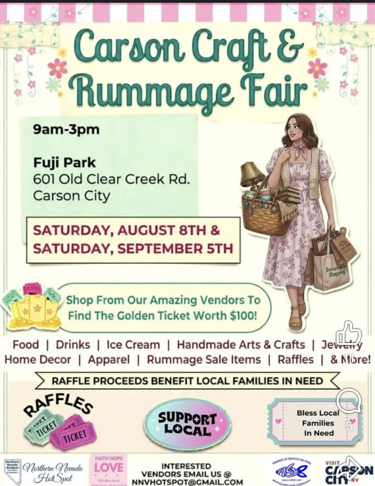 Carson Craft & Rummage Fair