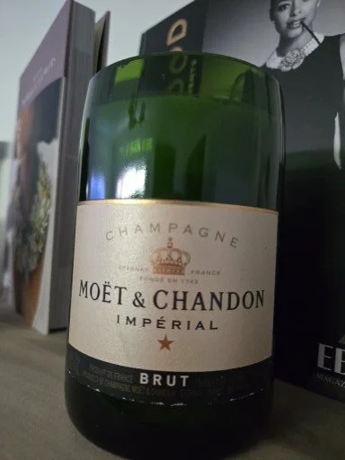 Moët & Chandon candle from recycled bottle.jpeg