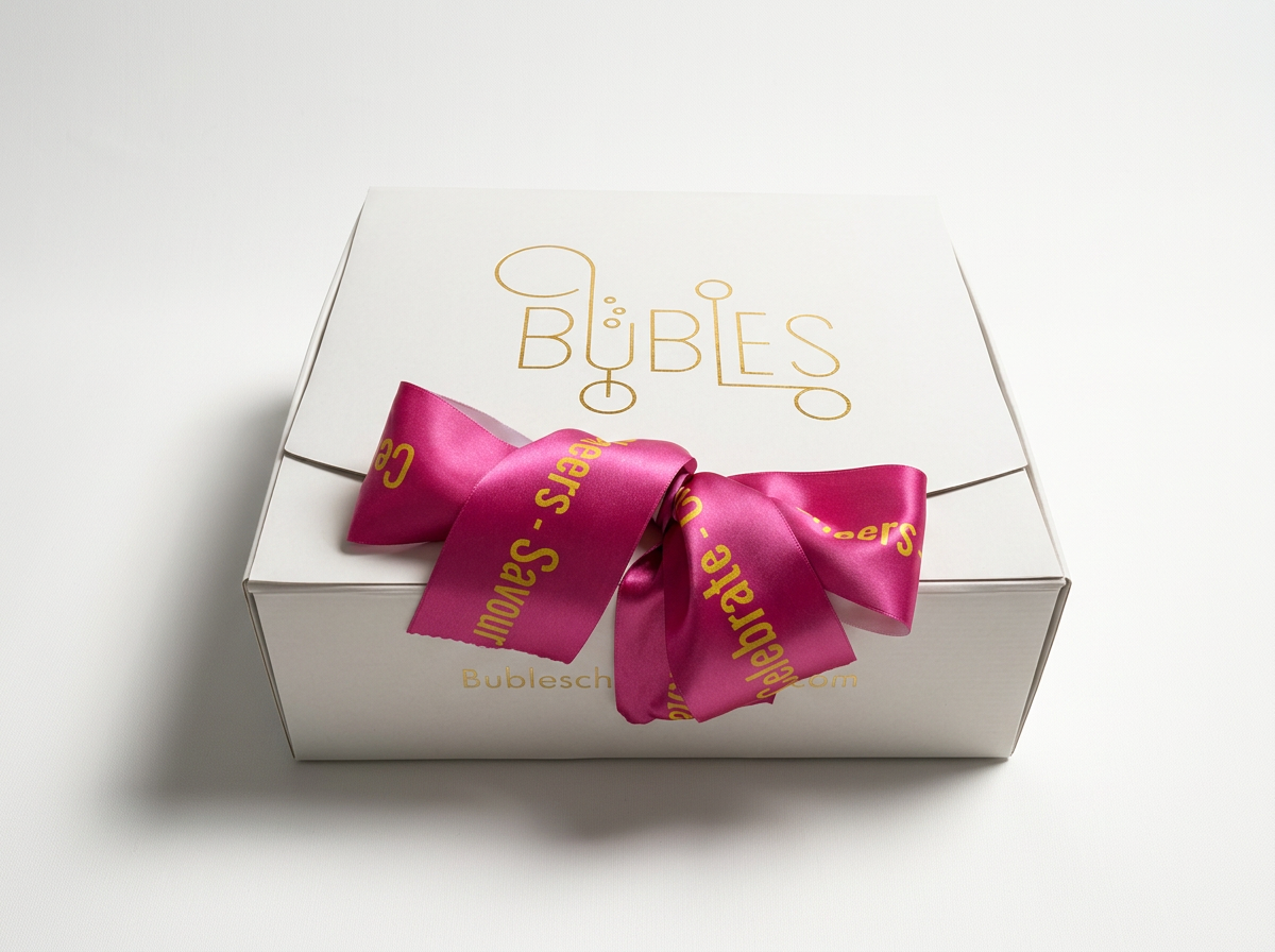 Bubles Gift box with white and pink satin ribbon.png