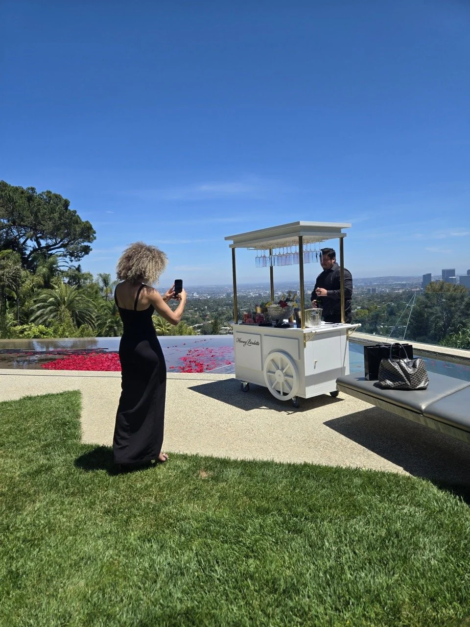 Full Champagne Service with Bartender