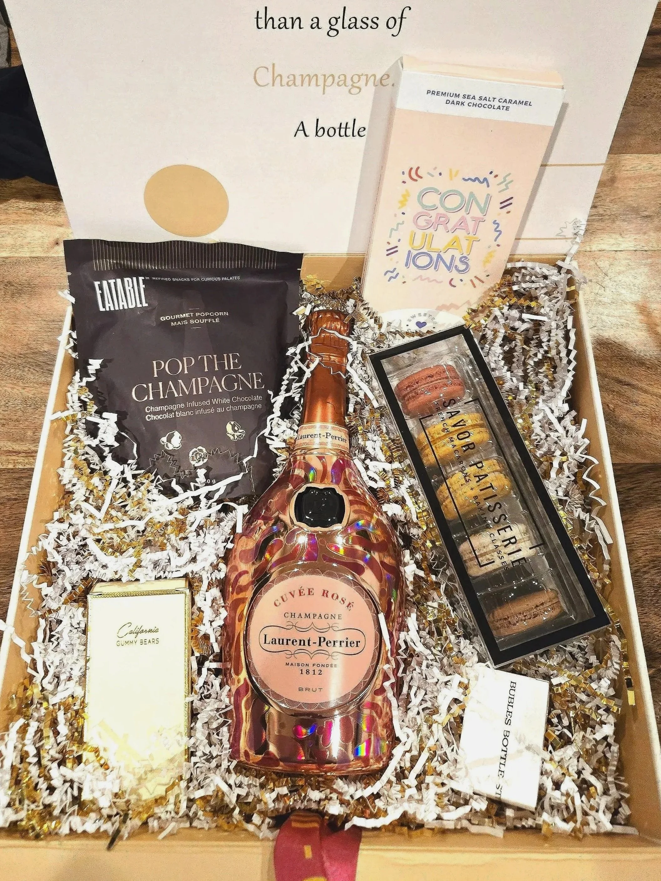 Laurent Perrier Cuvée Rosé Gift Set