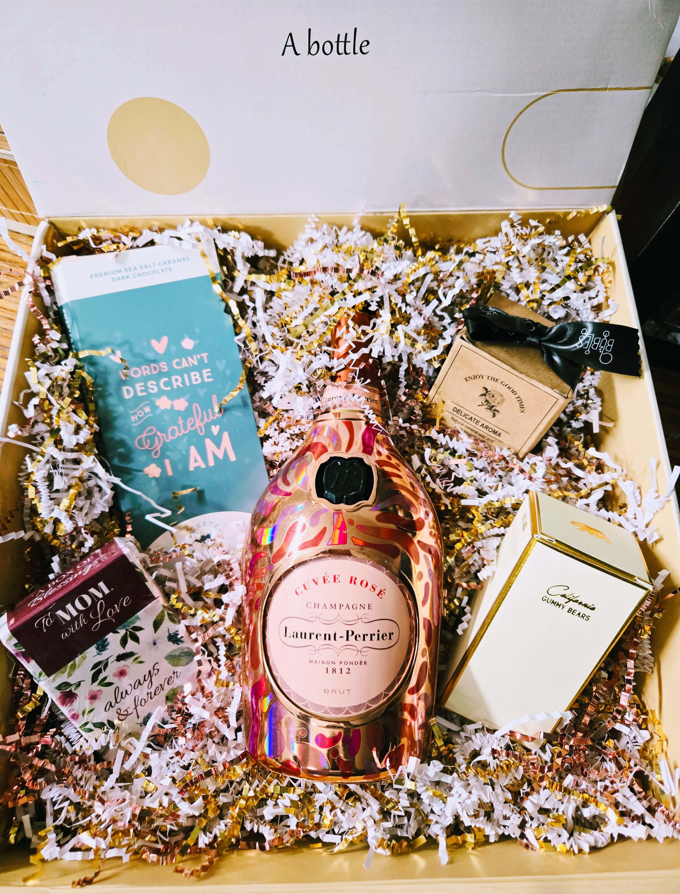 Laurent Perrier Rosé Gift Box for Mom