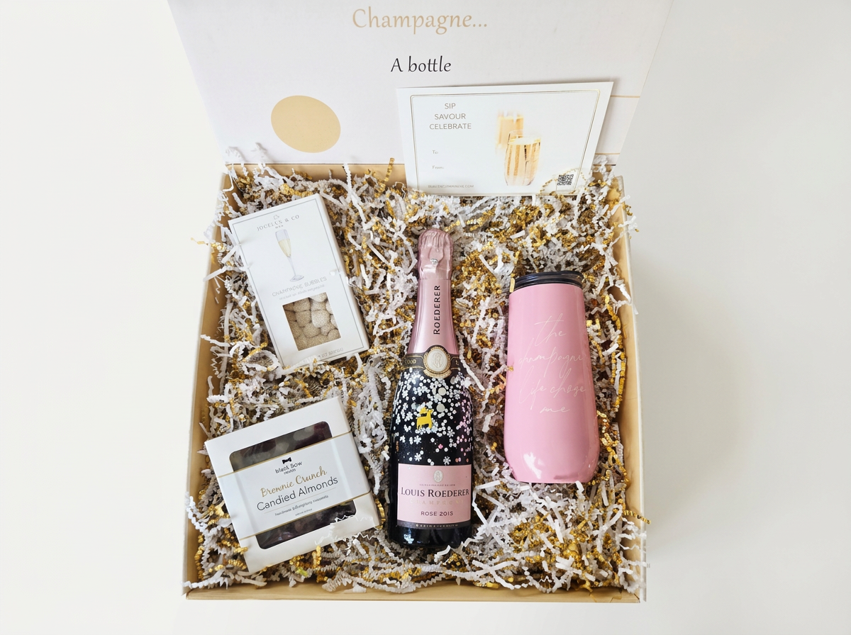 The Louis Roederer 2013 Vintage Rosé Holiday Suite — 375ml Curation