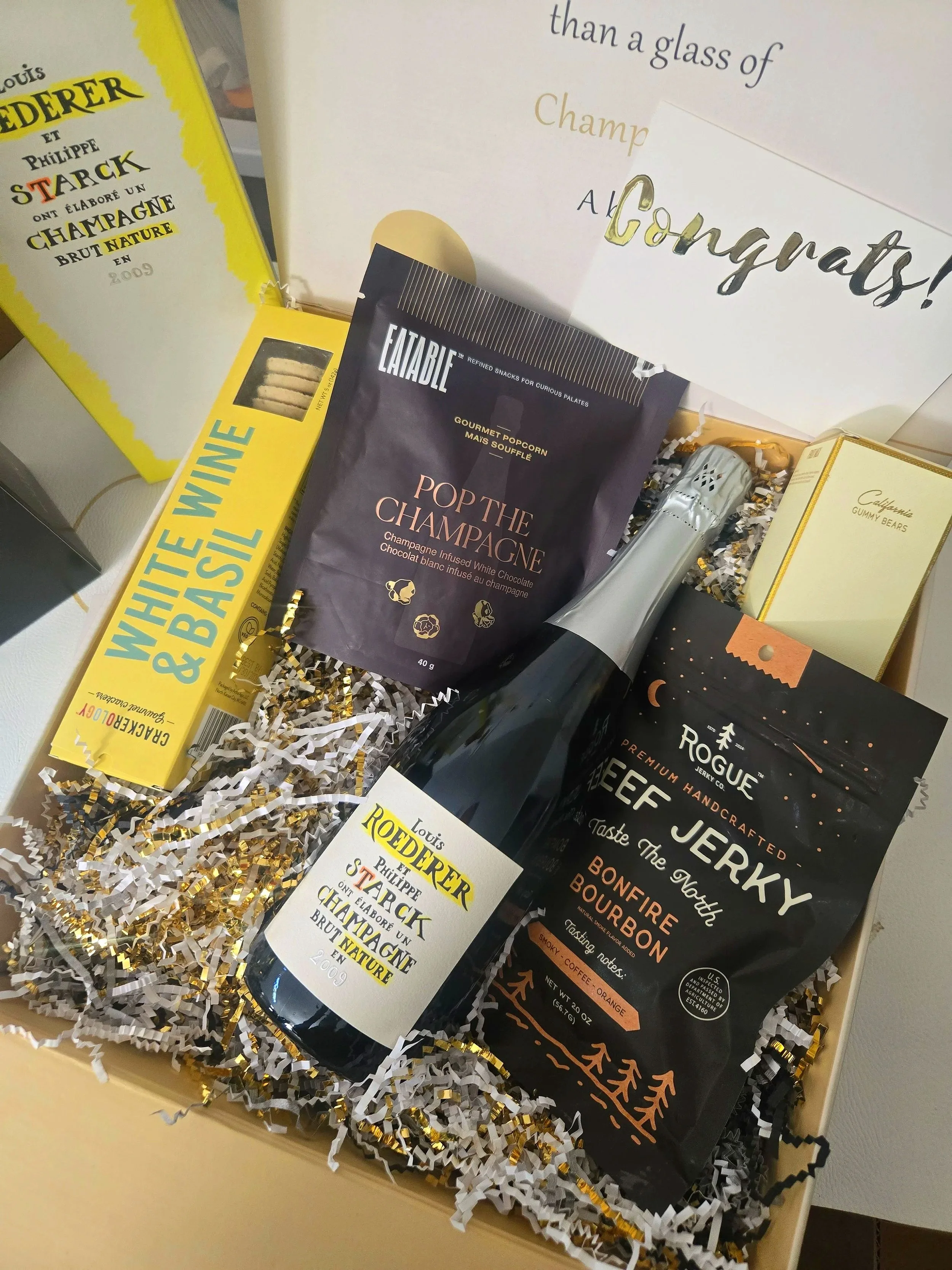 Louis Roederer & Philippe Starck 2009 Vintage Champagne Gift Set
