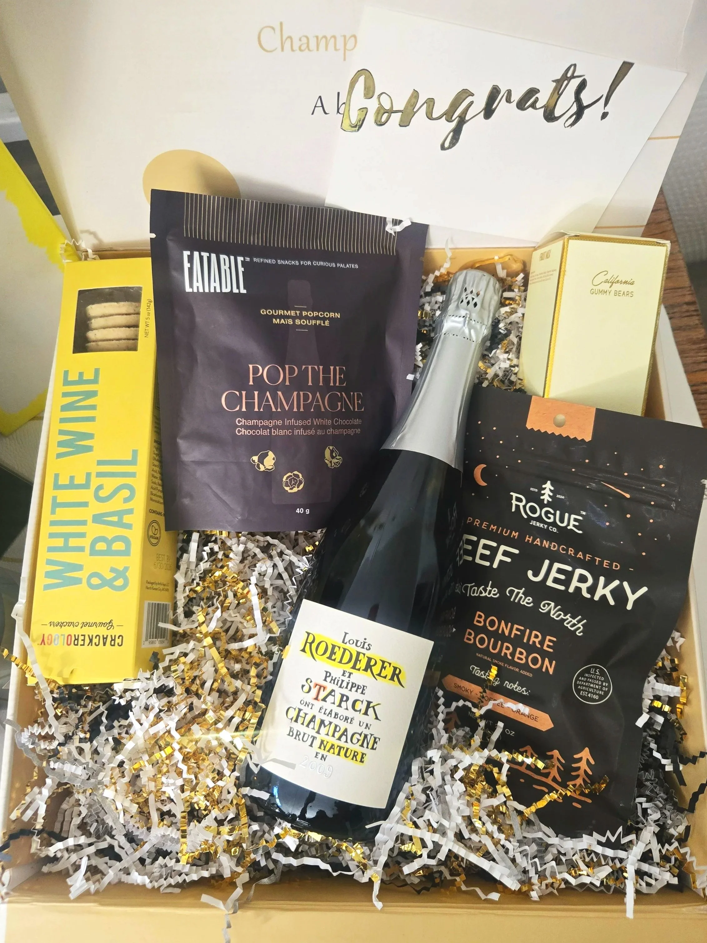 Roederer & Philippe Starck 2009 Vintage Gift Set