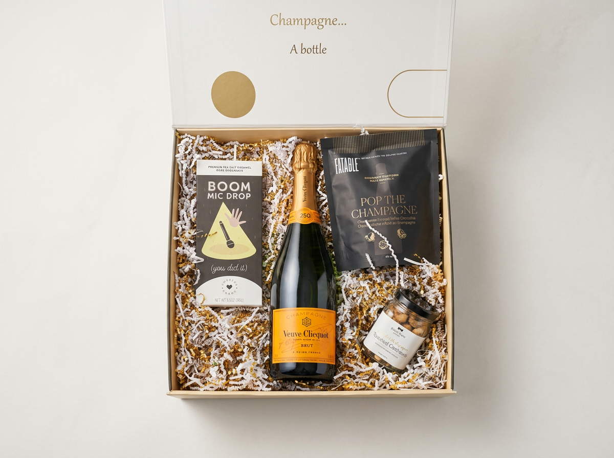Veuve Cliquot with gourmet snacks.png