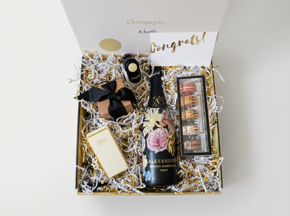 Alexandrie Brut Reserve from Napa -Macarons-gourmet snacks.png